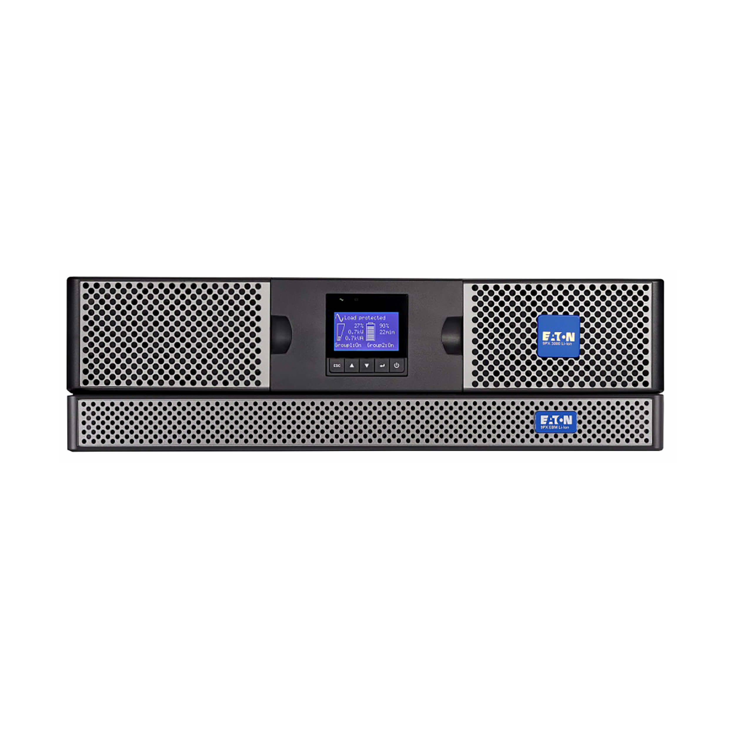 Eaton 9PX Double-Conversion UPS, Lithium, 2700W, 120V, 2U | Eaton