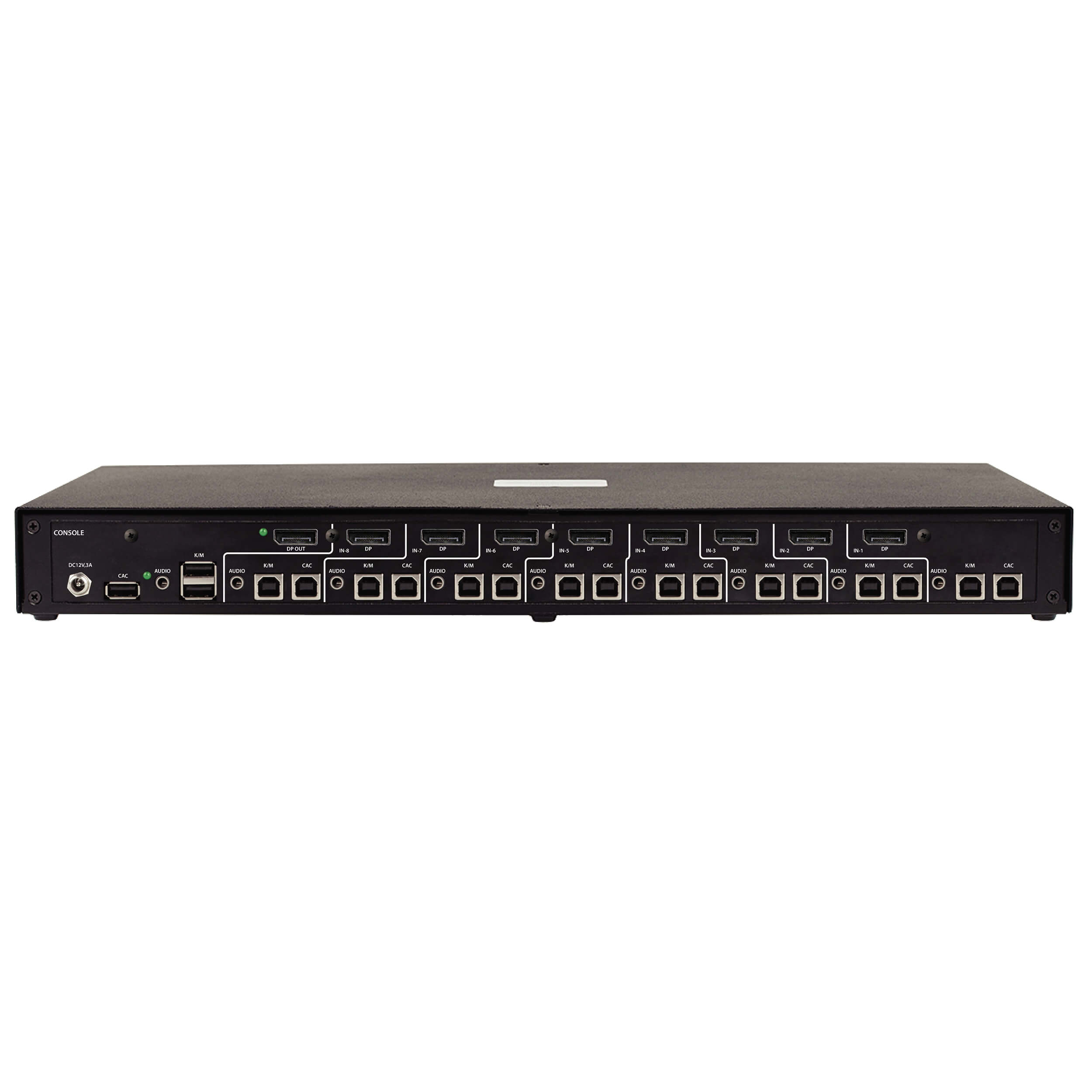 Secure NIAP KVM Switch, Displayport, 8-Port, Audio, CAC Support | Eaton