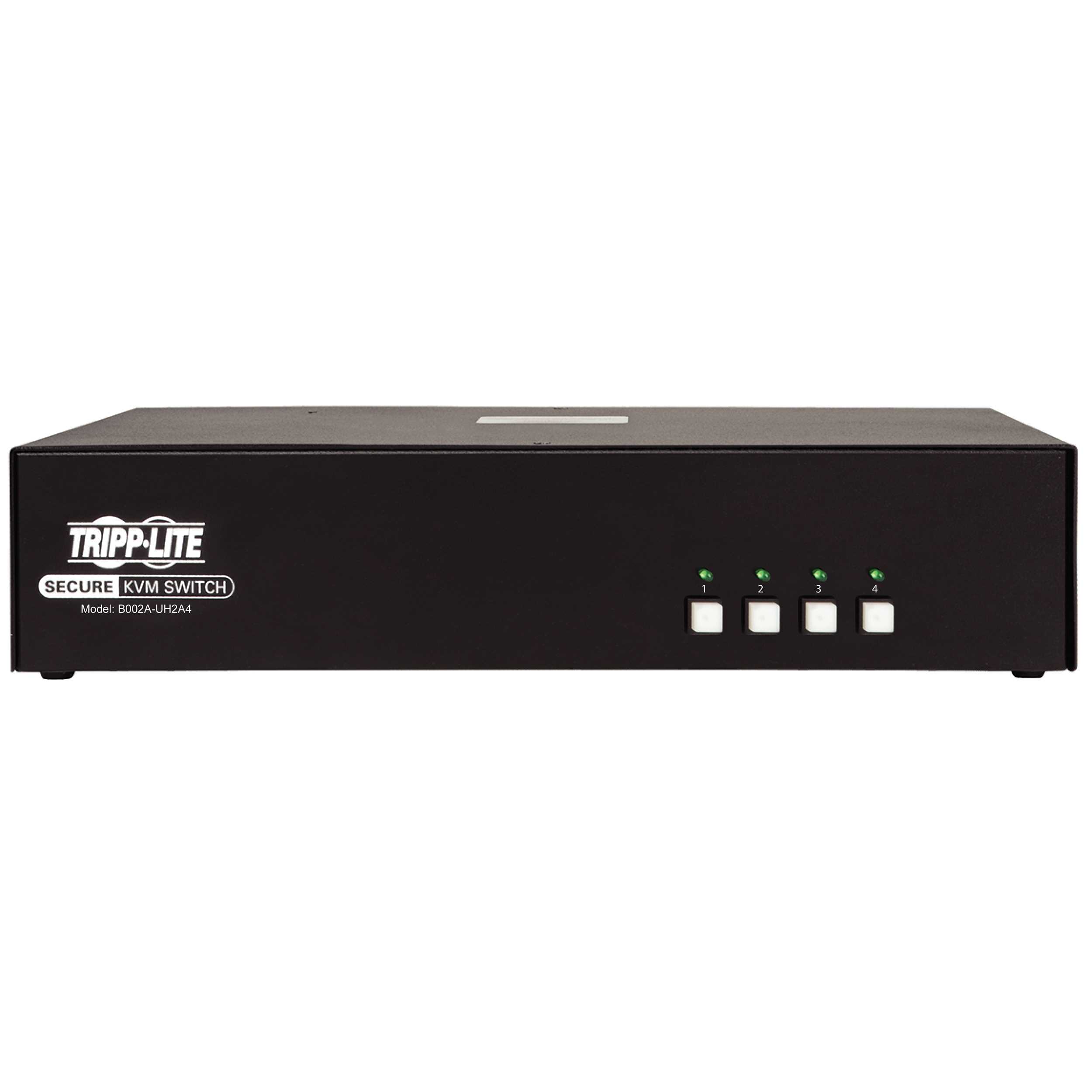 Secure NIAP KVM Switch, Dual Monitor, HDMI, Audio Eaton