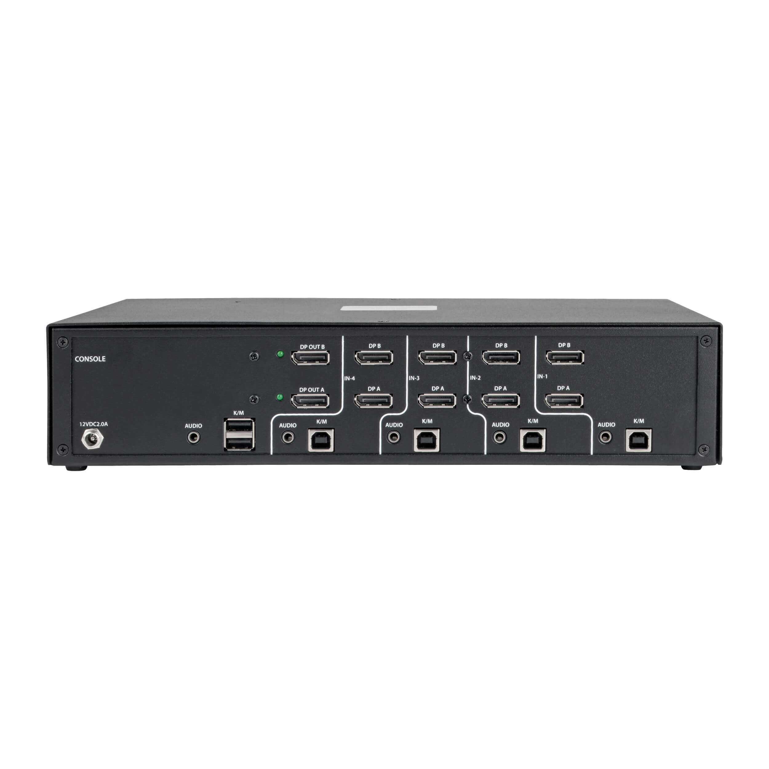 Secure NIAP KVM Switch, Dual Monitor, Displayport, Audio Eaton