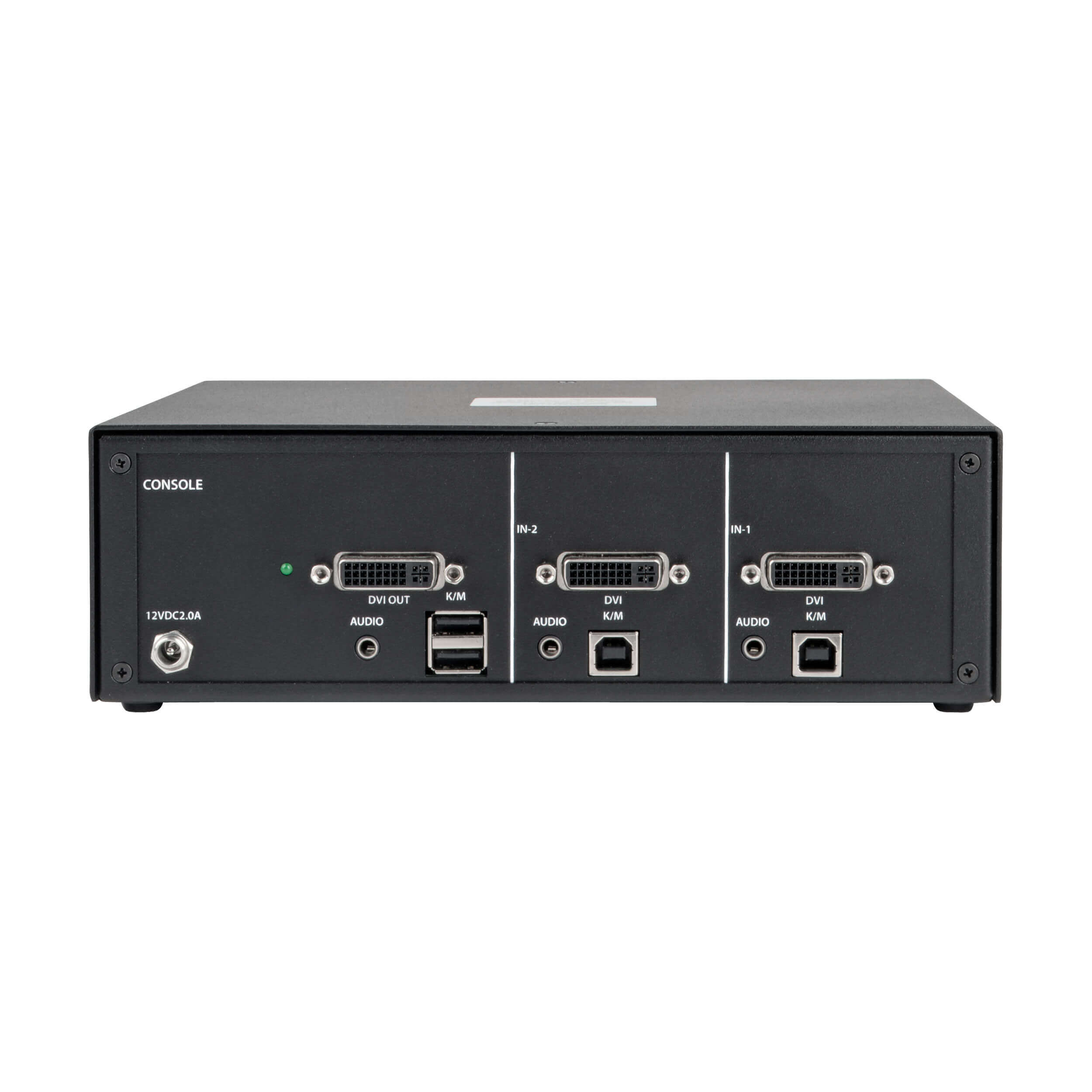 Secure NIAP KVM Switch, DVI, 2Port, NIAP Certified, Audio Eaton