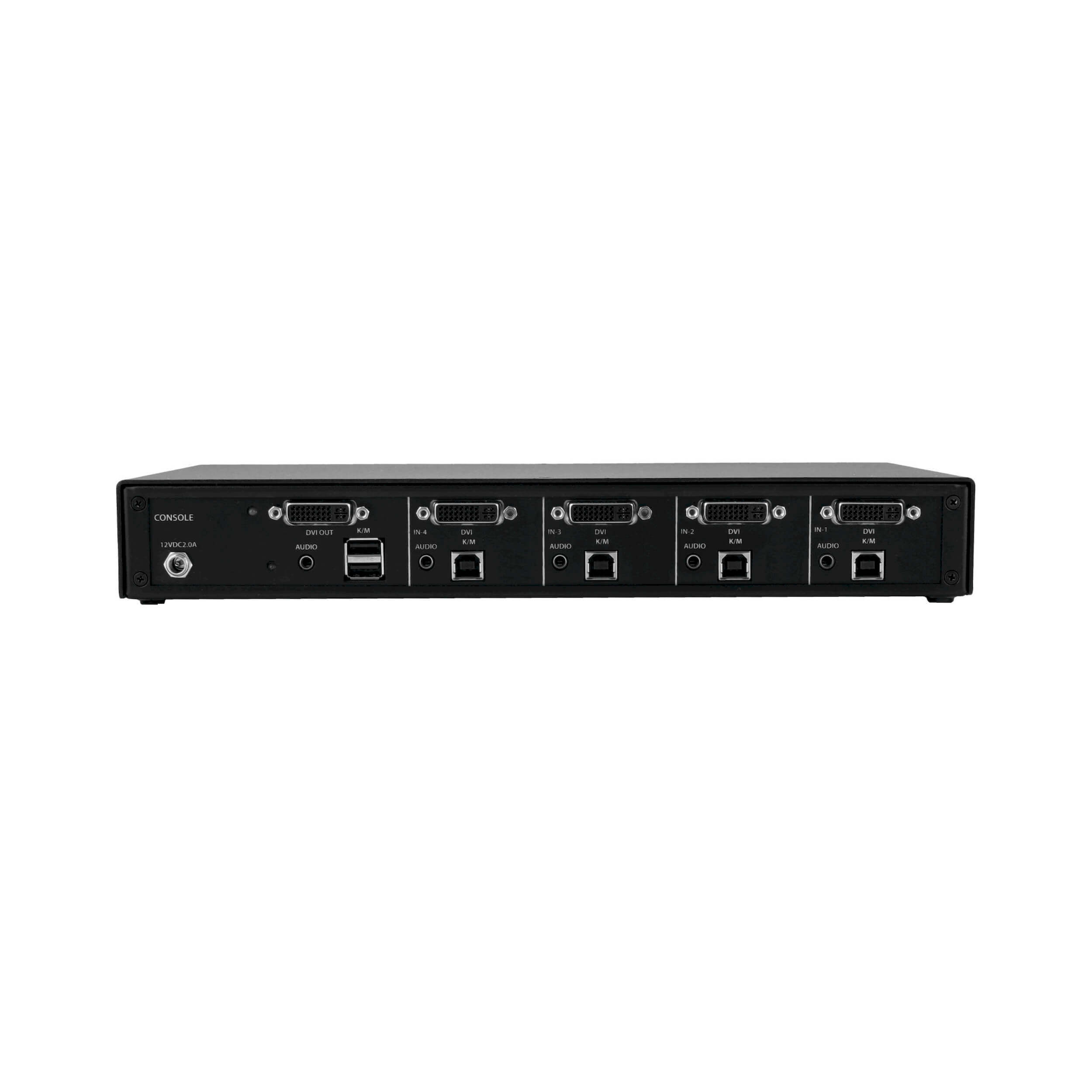 Secure NIAP KVM Switch, DVI, 4Port, NIAP Certified, Audio Eaton
