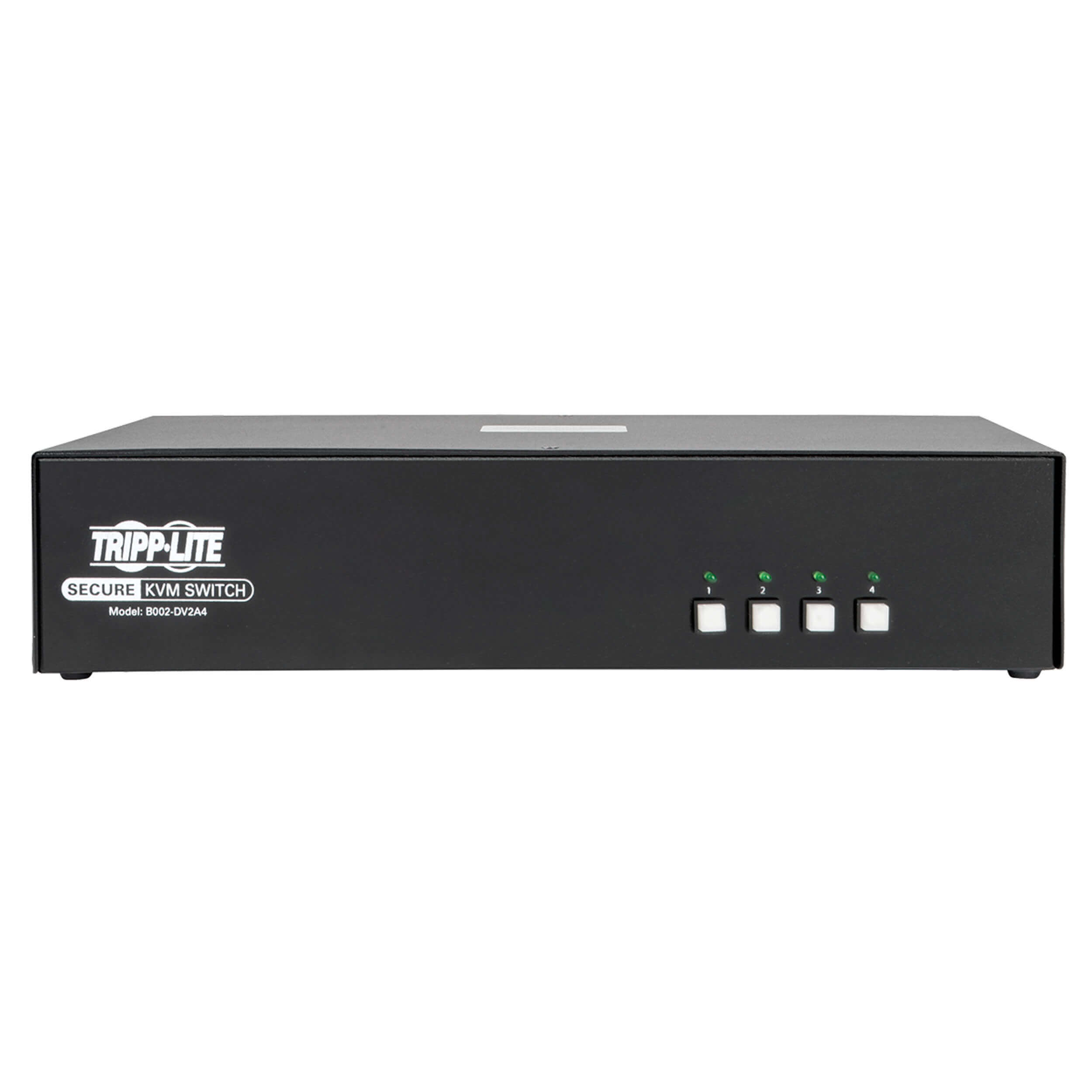 Secure NIAP KVM Switch, Dual Monitor, DVI, 4Port, Audio Eaton