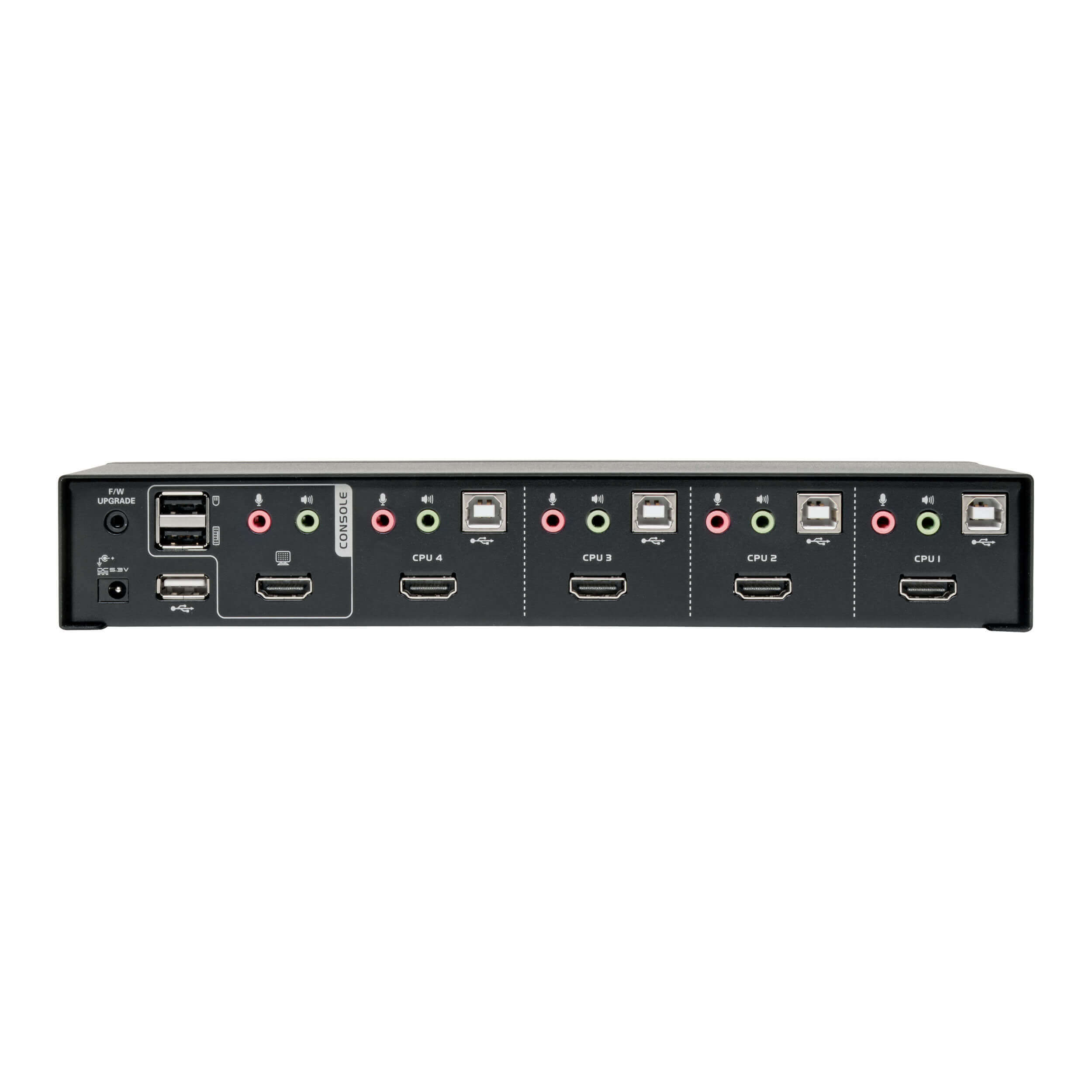 4-Port HDMI USB KVM Switch, Audio, Video, USB Sharing | Eaton