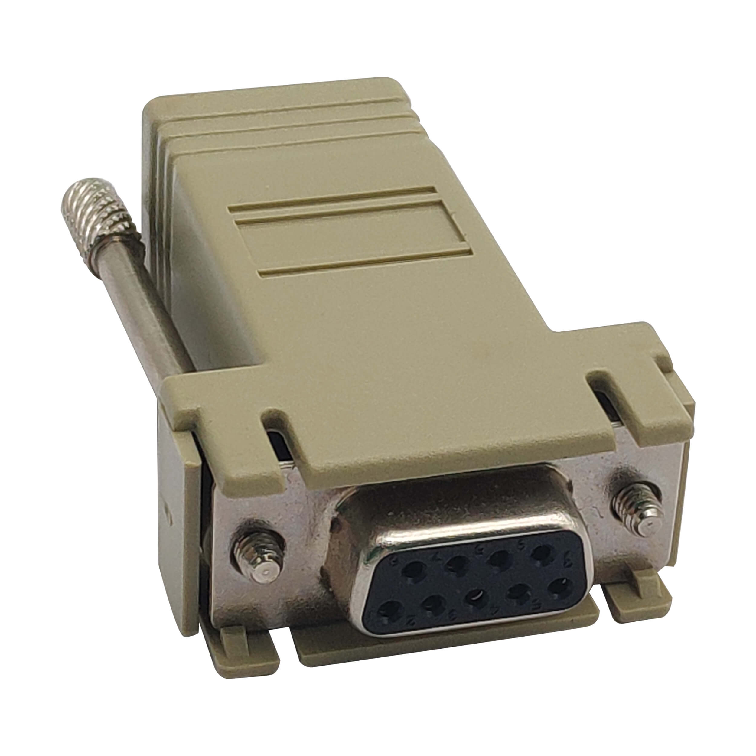 Modular Serial Adapter Straight-Through Wiring (DB9 F to RJ45 F) | Eaton