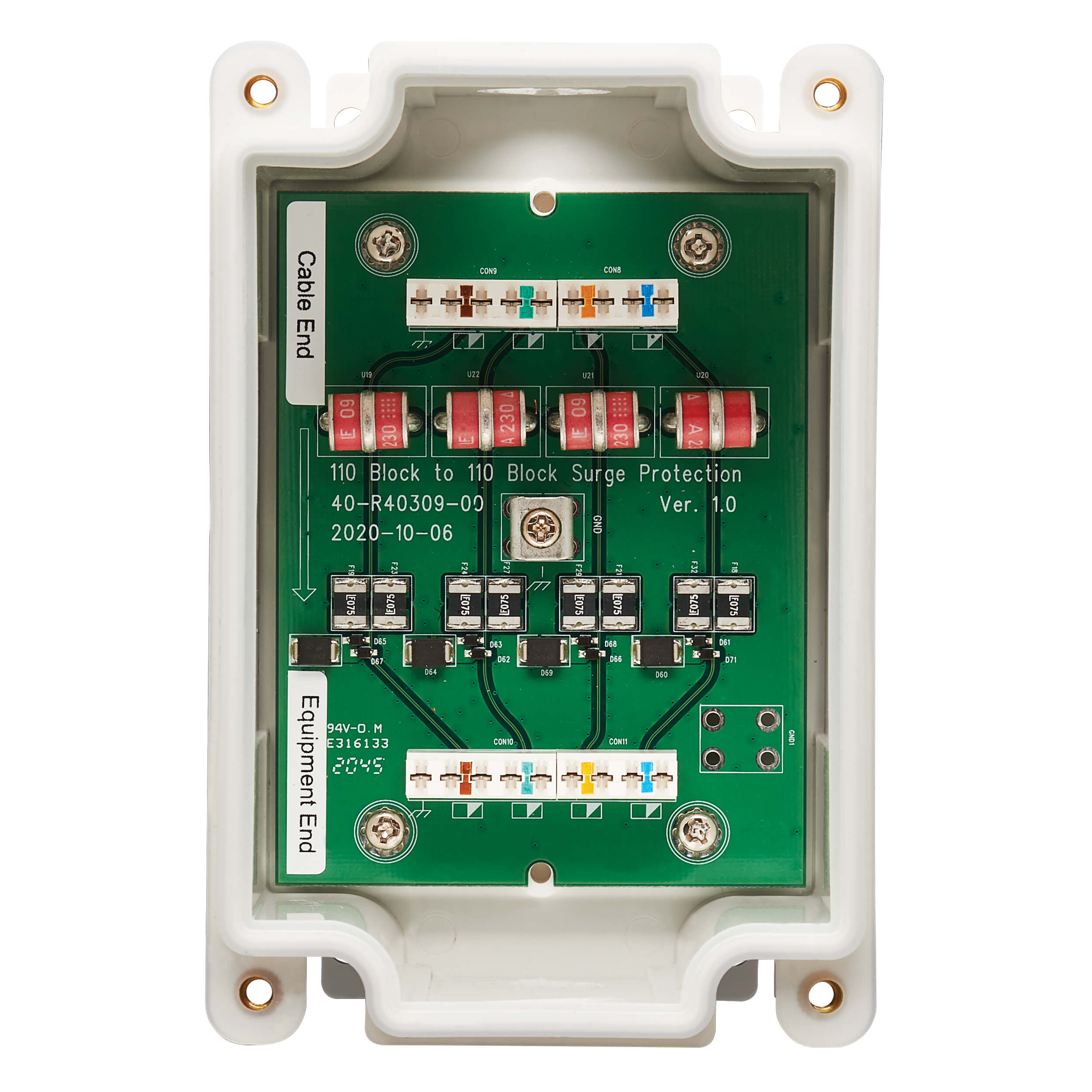 Outdoor Surge Protector, PoE, IP68, Cat5/Cat6 Eaton