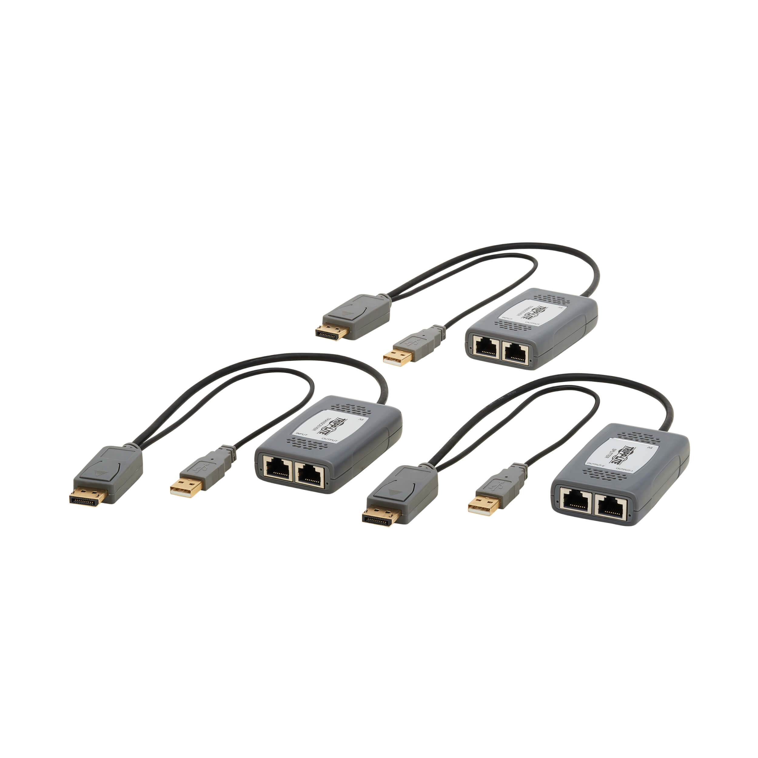 2-Port DisplayPort Over Cat6 Extender, 4K 60Hz | Eaton