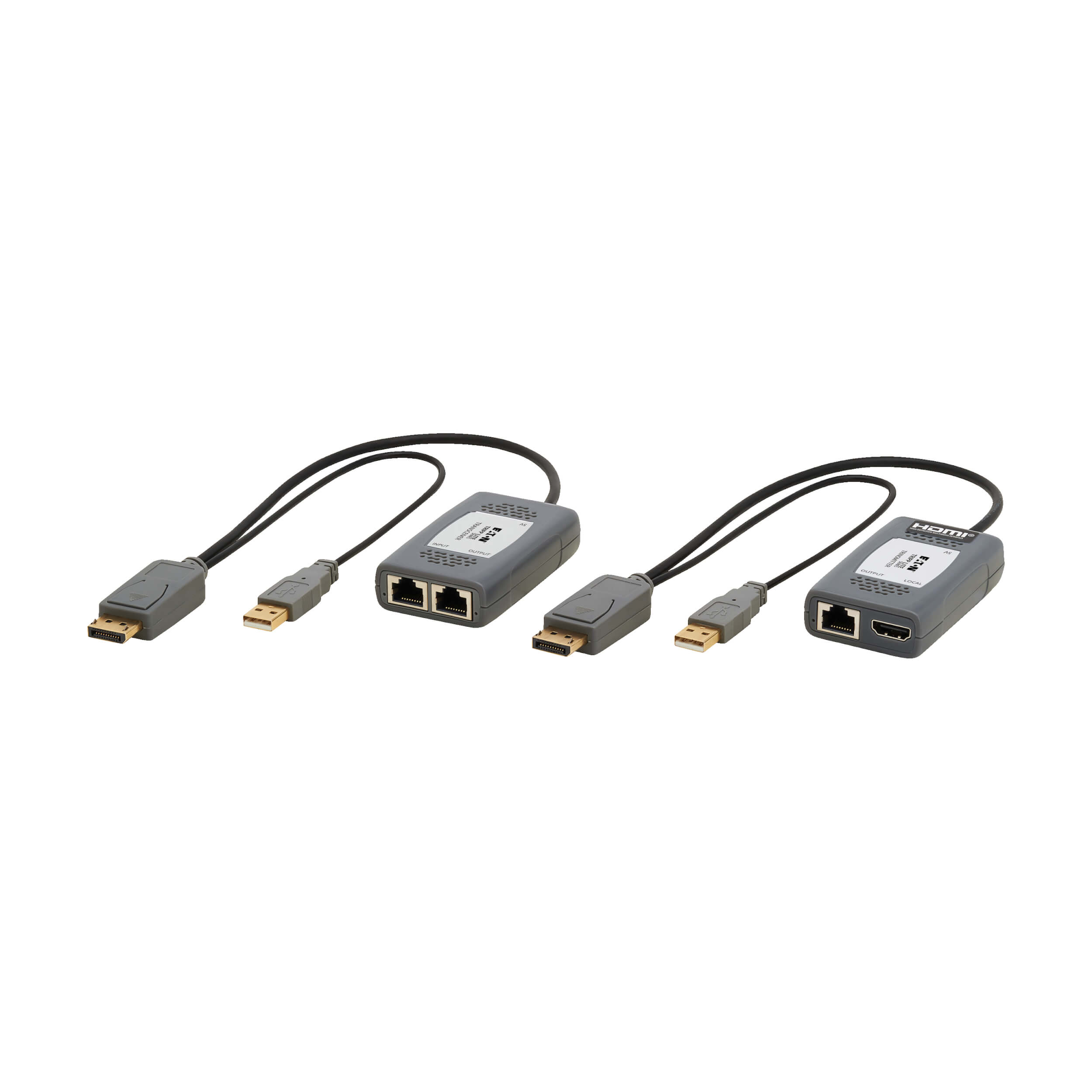 DisplayPort over Cat6 Extender, Transmitter, Receiver, 4K, 230ft Eaton