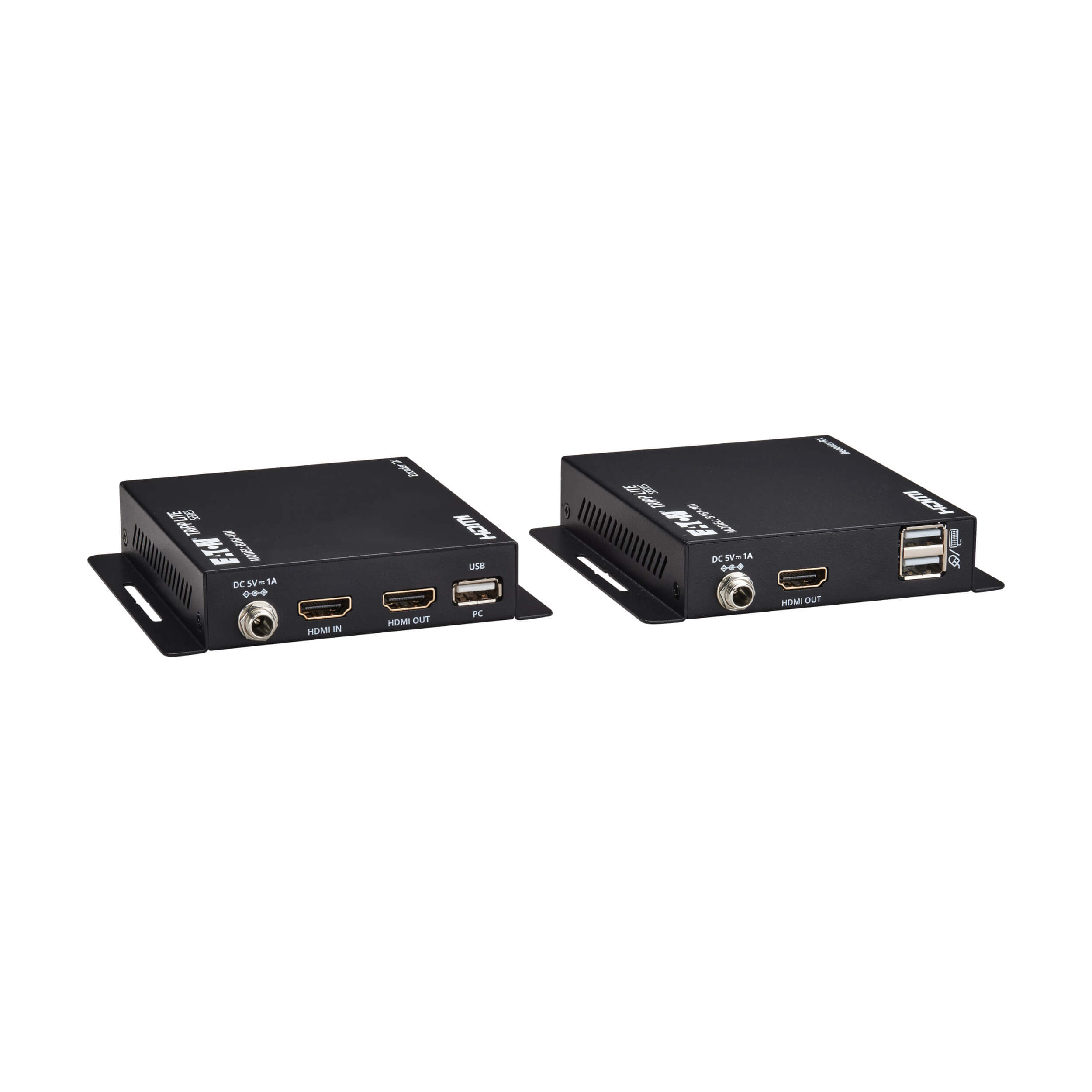 4K HDMI over IP Encoder Decoder, KVM, Cat6 Transmitter Receiver, 394ft ...