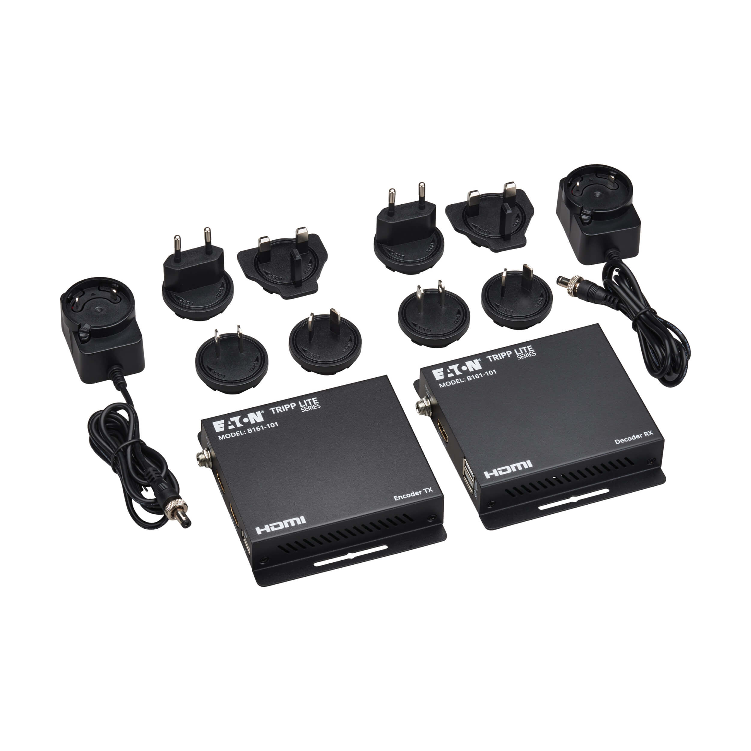 4K HDMI over IP Encoder Decoder, KVM, Cat6 Transmitter Receiver, 394ft ...