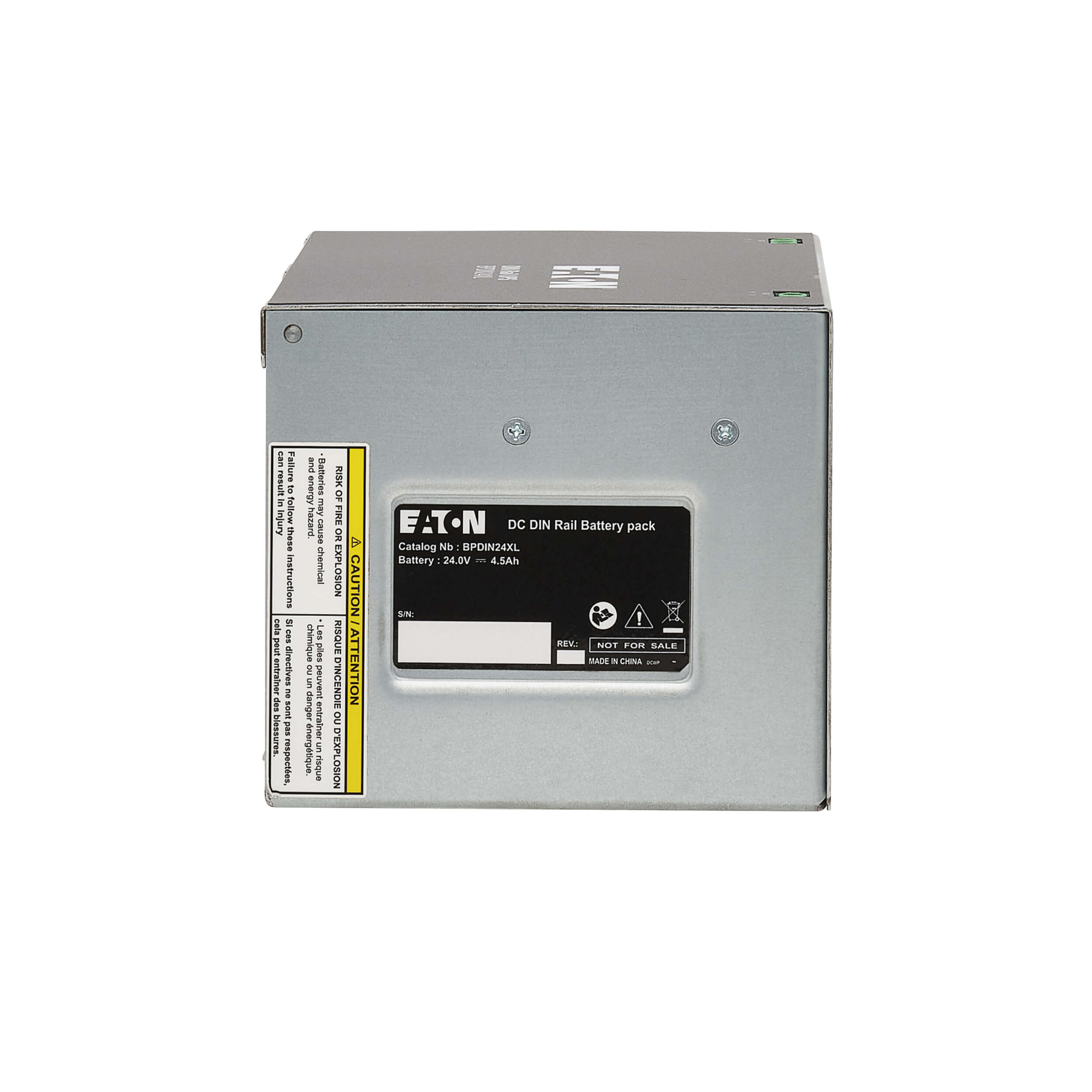 External Battery Module for 24V DC DIN Rail UPS Eaton