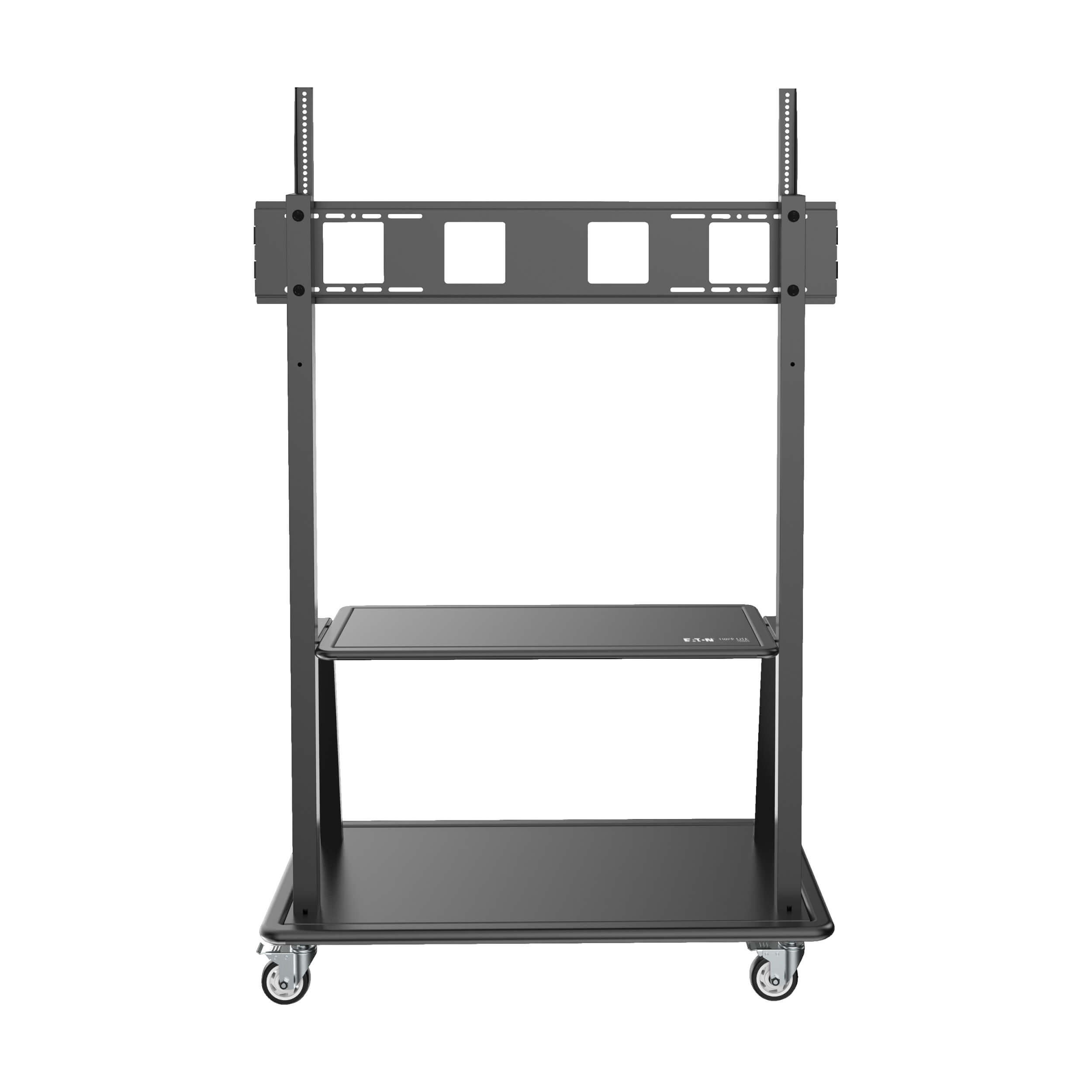 Rolling TV Stand, Height Adjustable, Heavy Duty, 60105in. Eaton