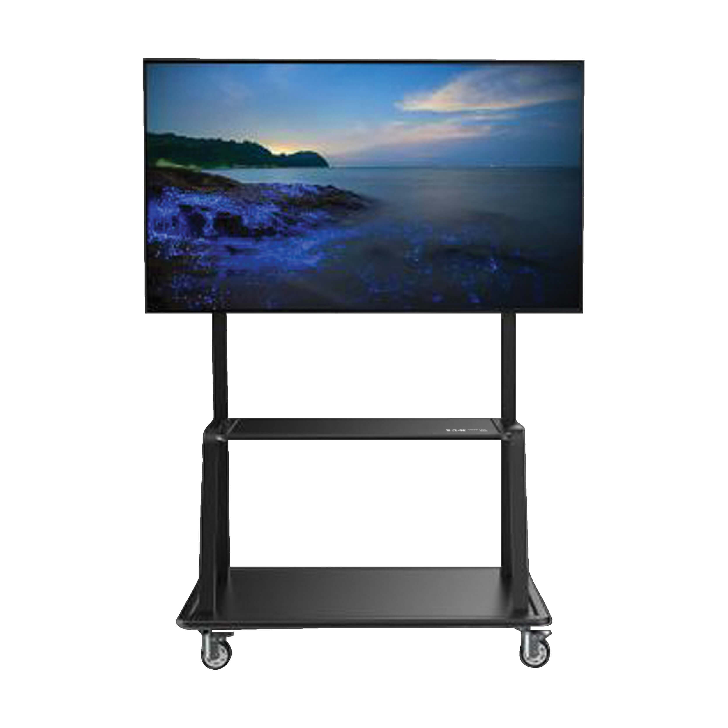 Rolling TV Stand, Height Adjustable, Heavy Duty, 60105in. Eaton
