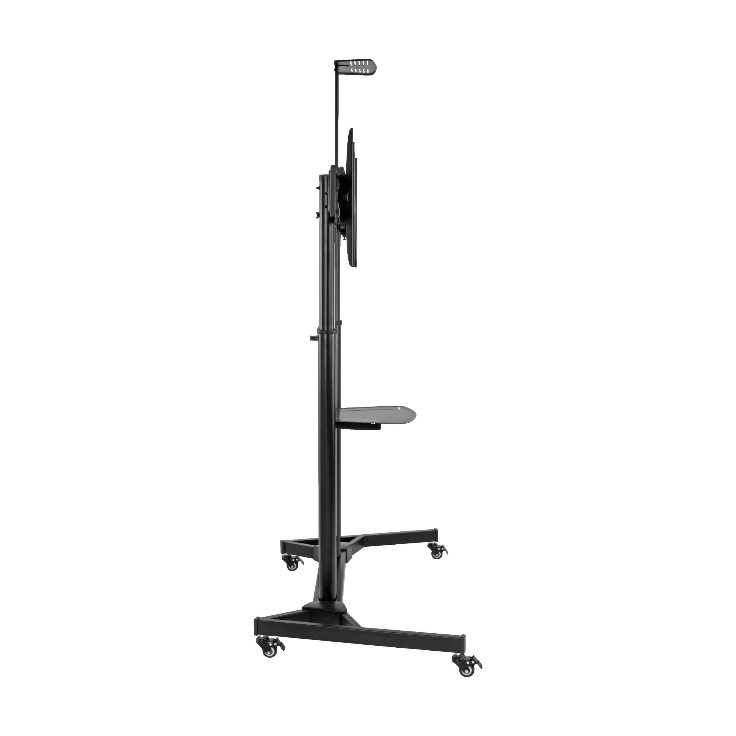 Rolling TV Monitor Cart, Dual Screen, 35in to 45in Eaton