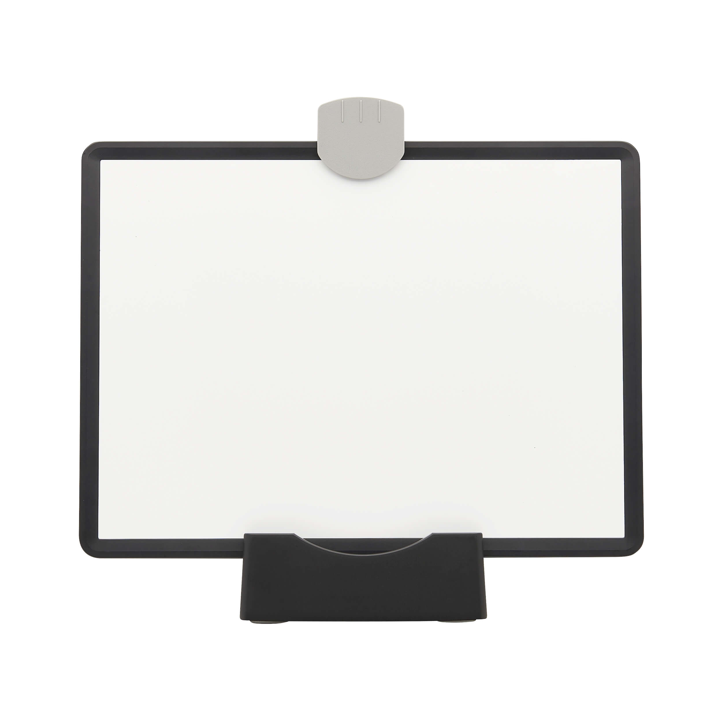 Whiteboard with VESA Mount and Stand, Magnetic, Dry-Erase, Black Frame ...
