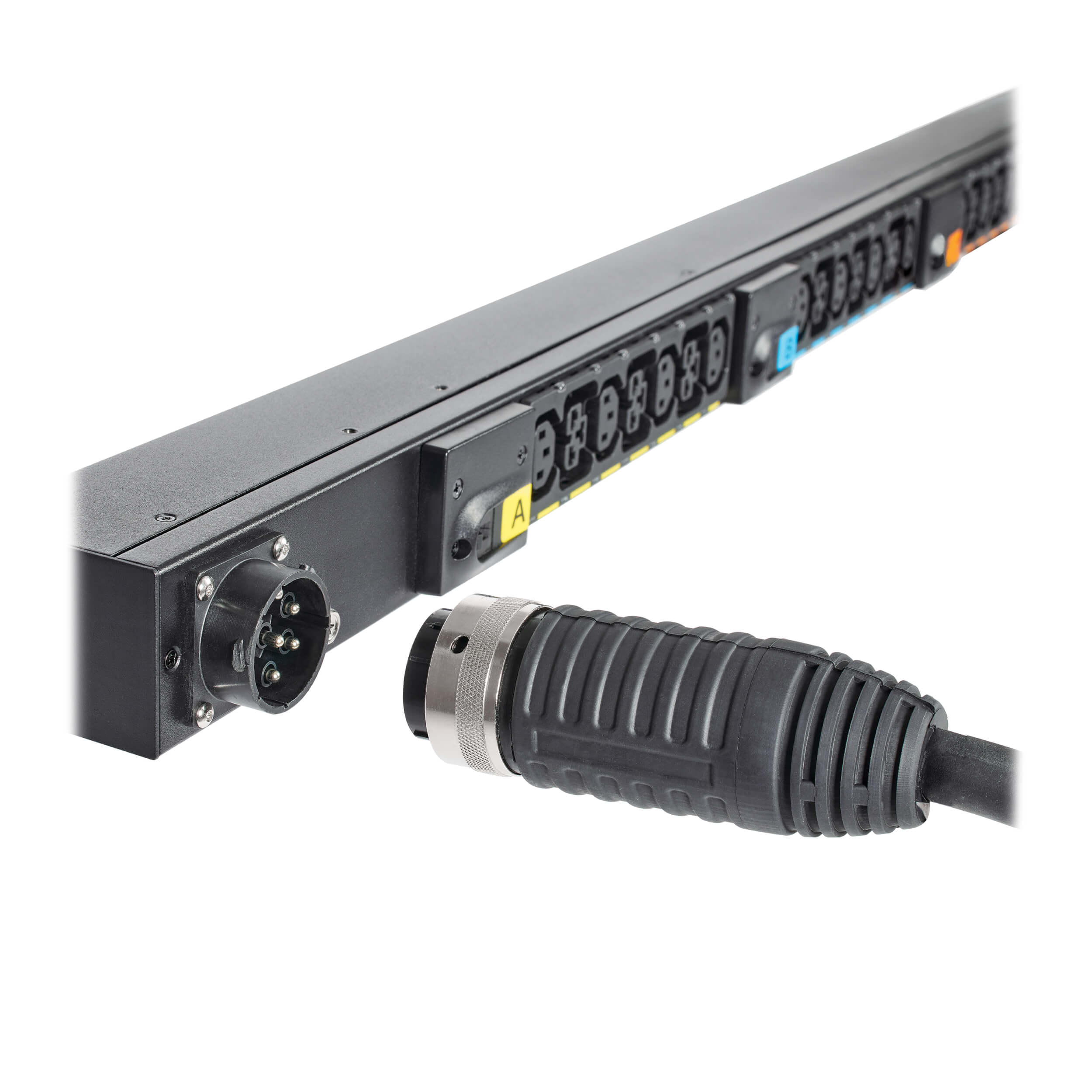 Universal-Input Managed PDU, 208V and 415/240V, 42 Outlets, 0U | Eaton