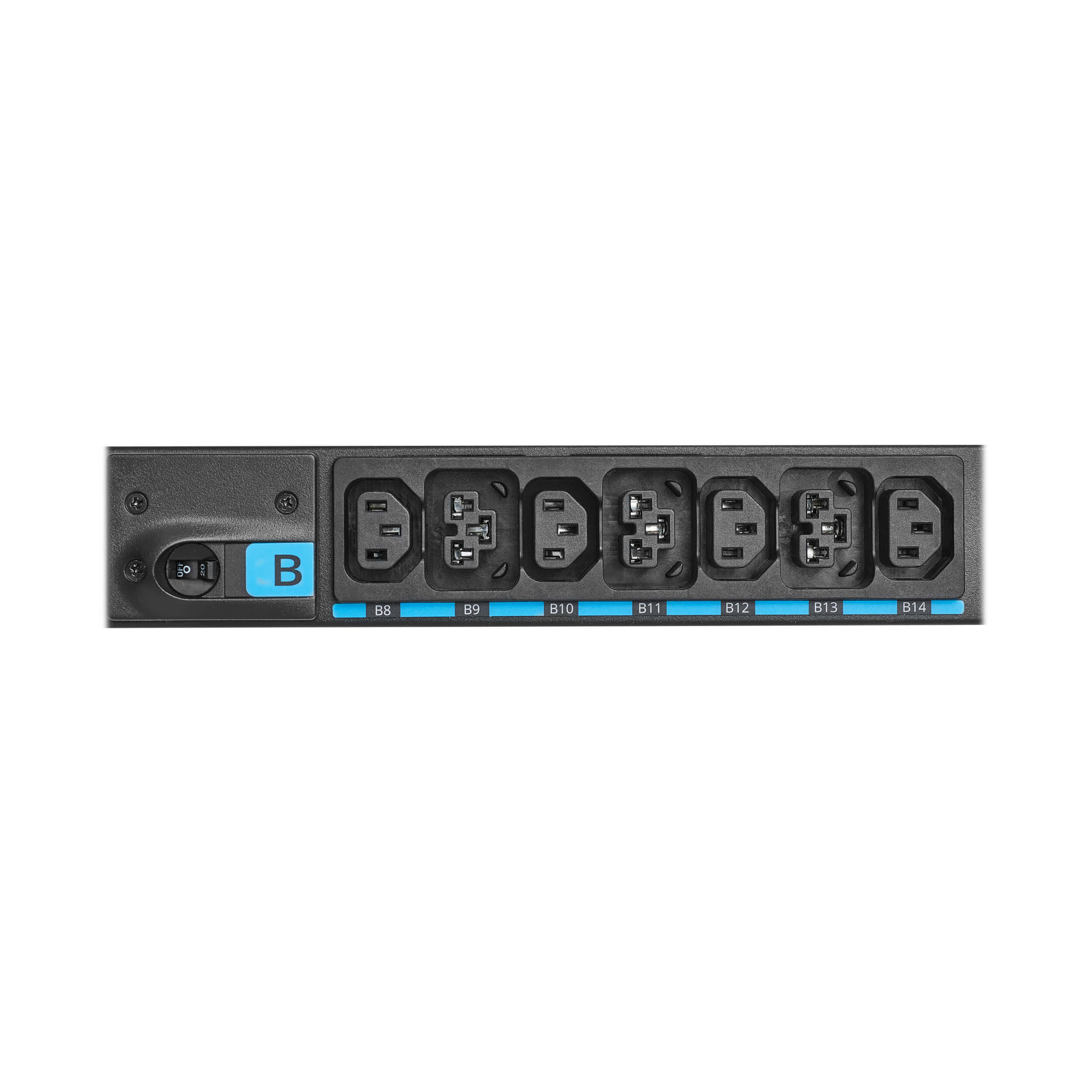 Single-Phase Managed Rack PDU, 208V, 42 Outlets, 24A, 5800W, 0U | Eaton