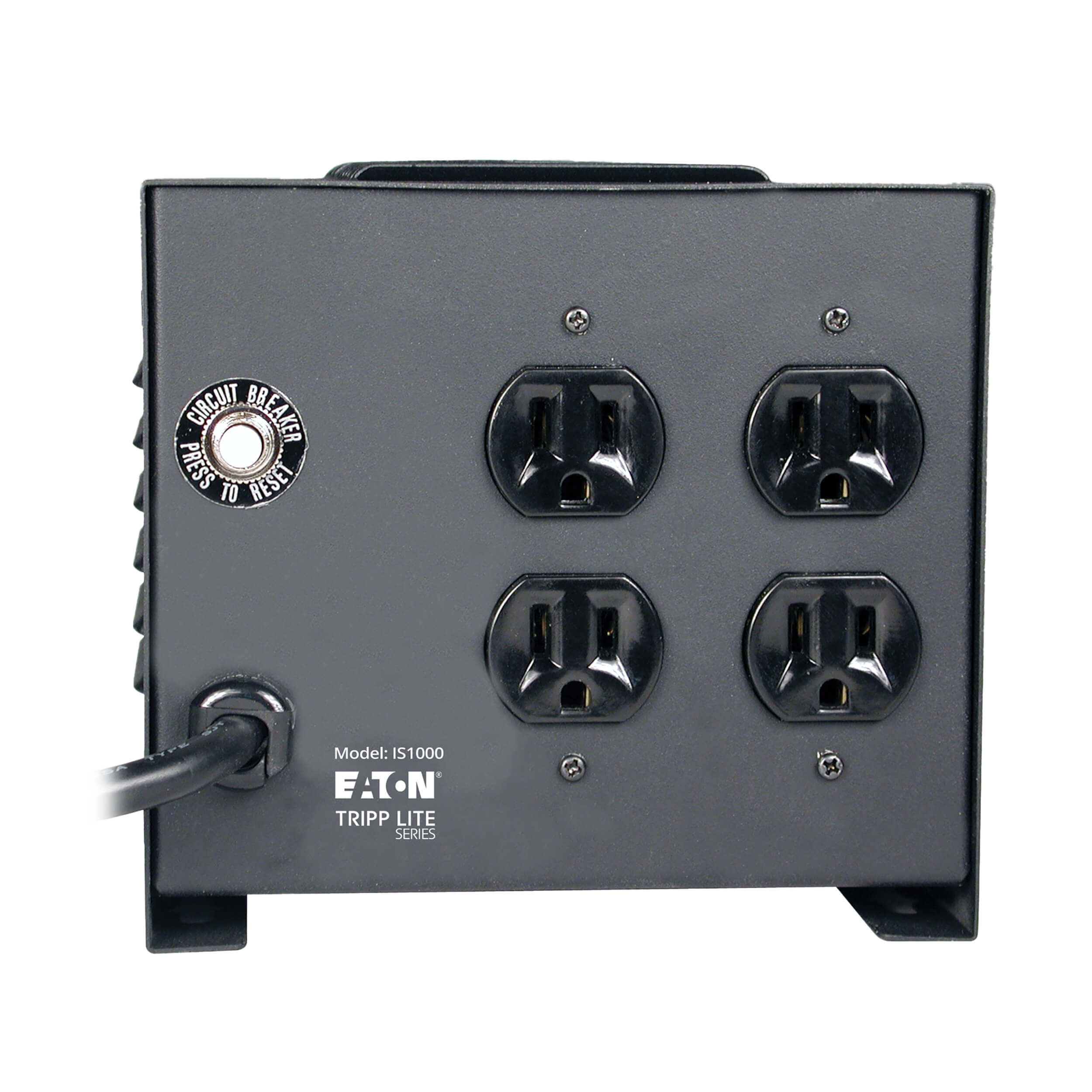 Isolator Series Power Conditioner, 4Outlet, 120V, 1000W Eaton