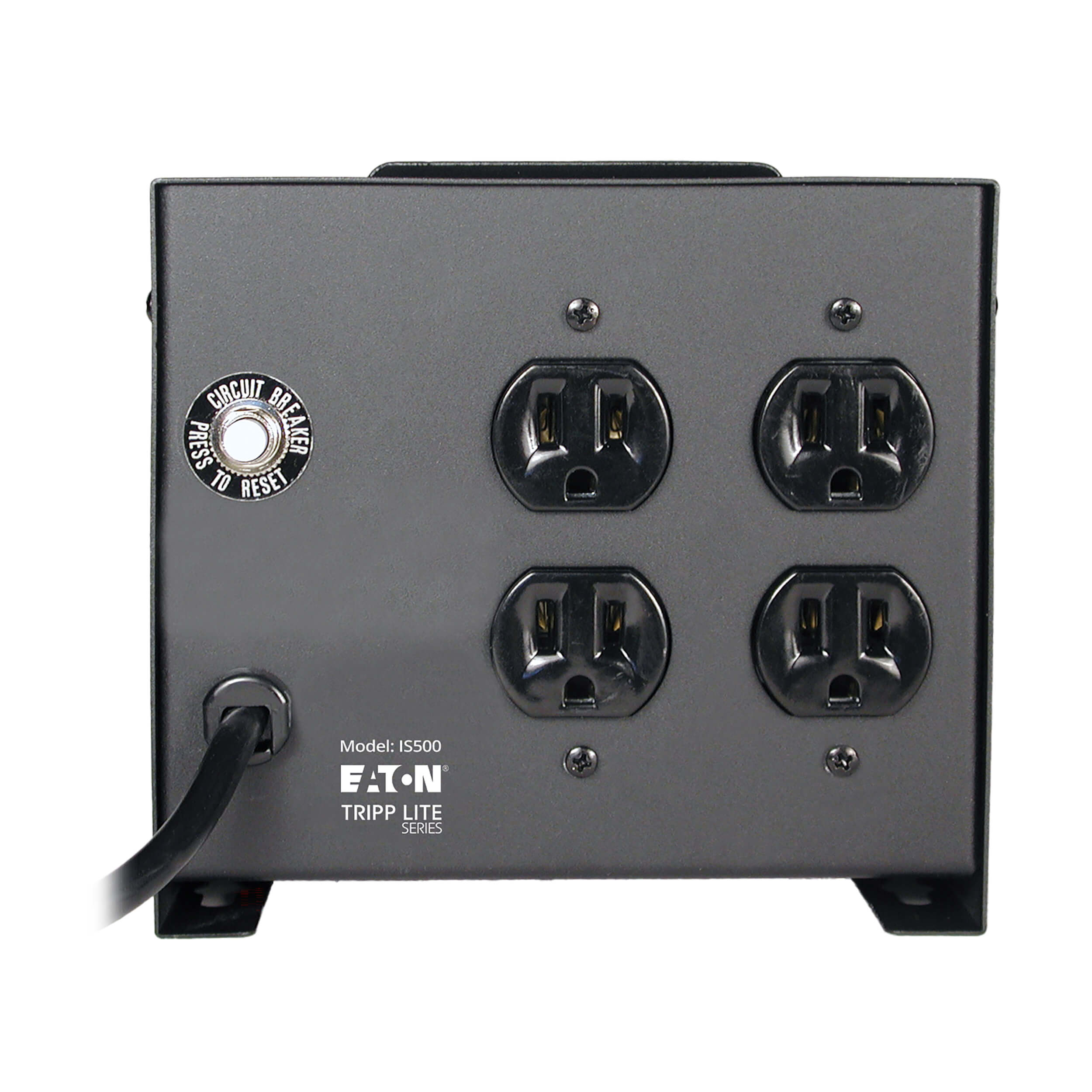 Isolator Series Power Conditioner, 4Outlet, 120V, 500W Eaton