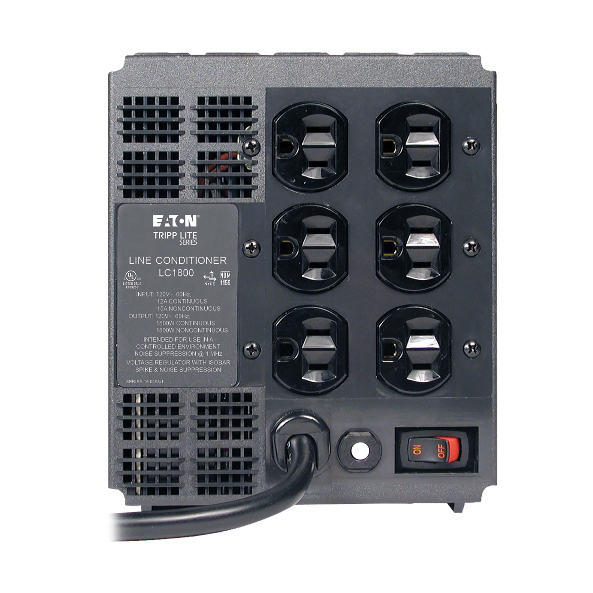 1800W 120V Power Conditioner with Automatic Voltage Regulation (AVR