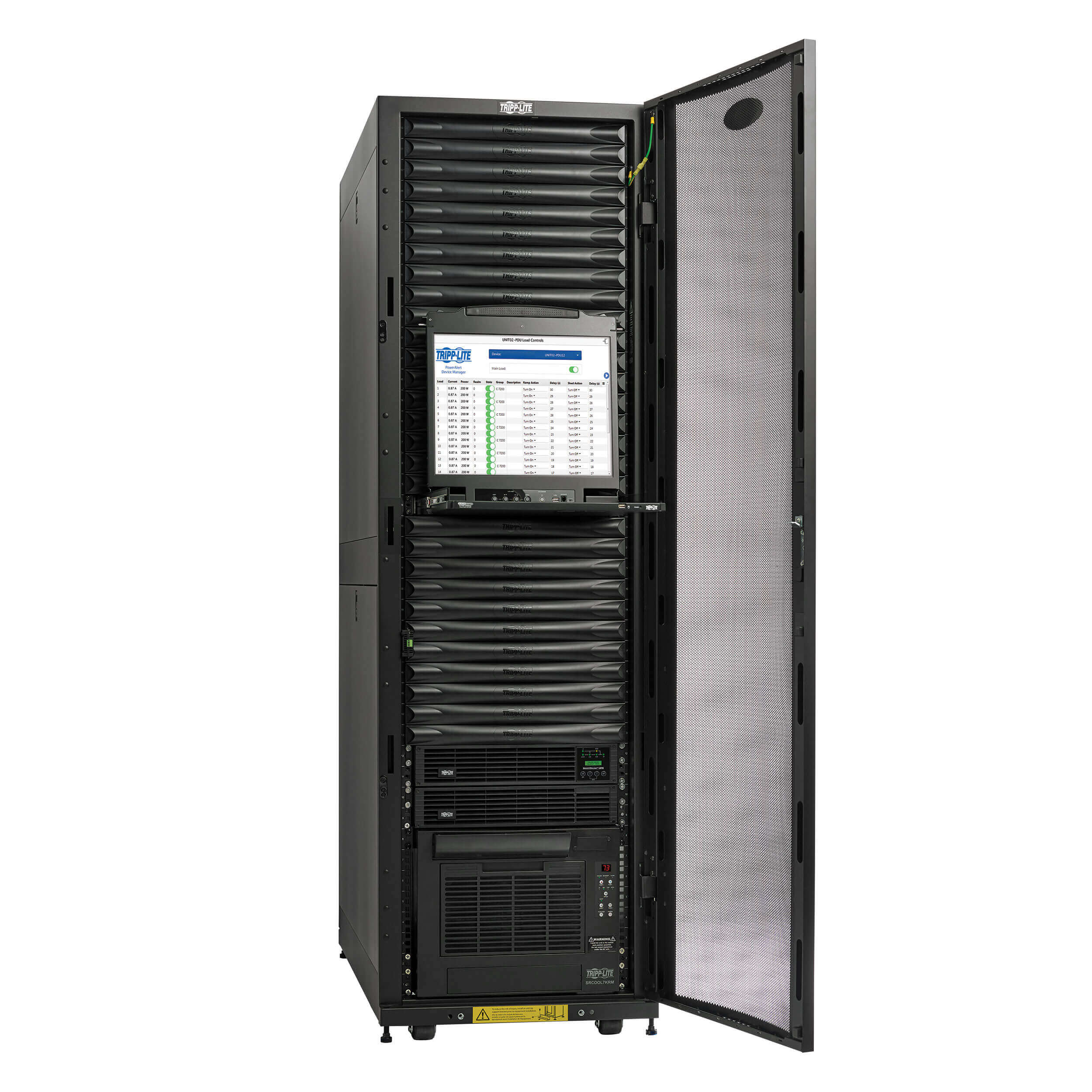 Micro Data Center - 40U, PDU, 120V | Eaton
