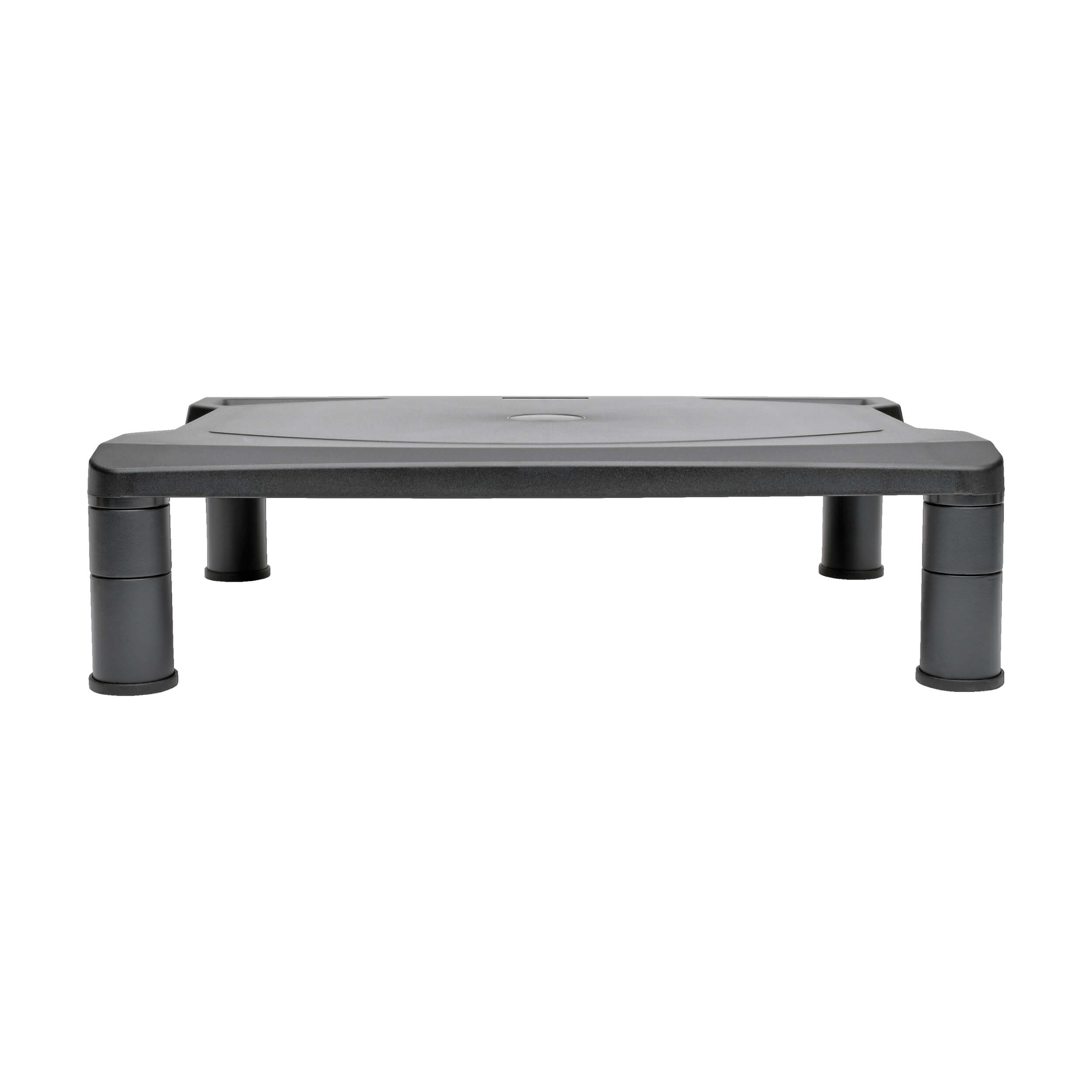 Hight-Adjustable Monitor Riser, Black | Eaton