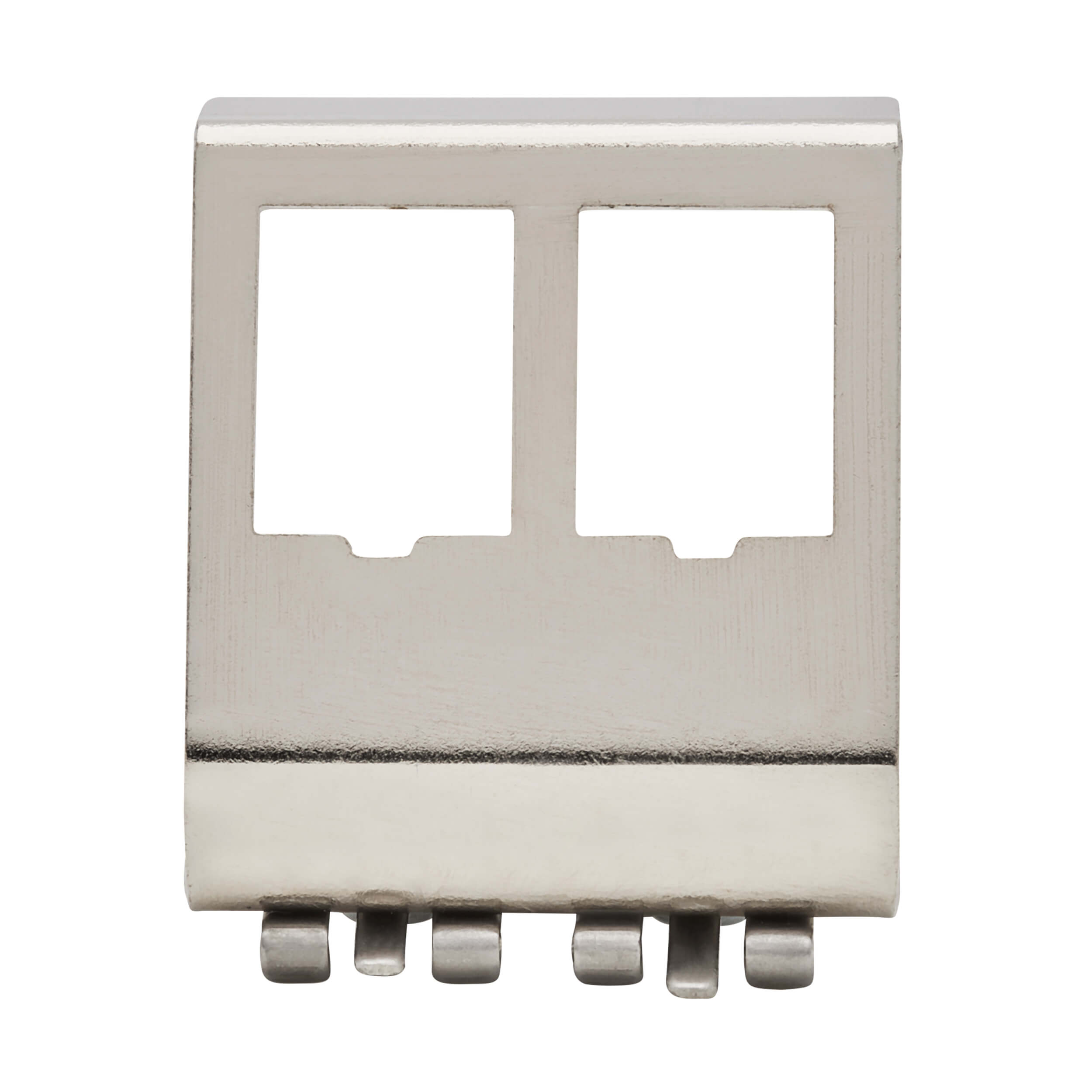 2Port DINRail Mounting Module, Metal, Silver Eaton