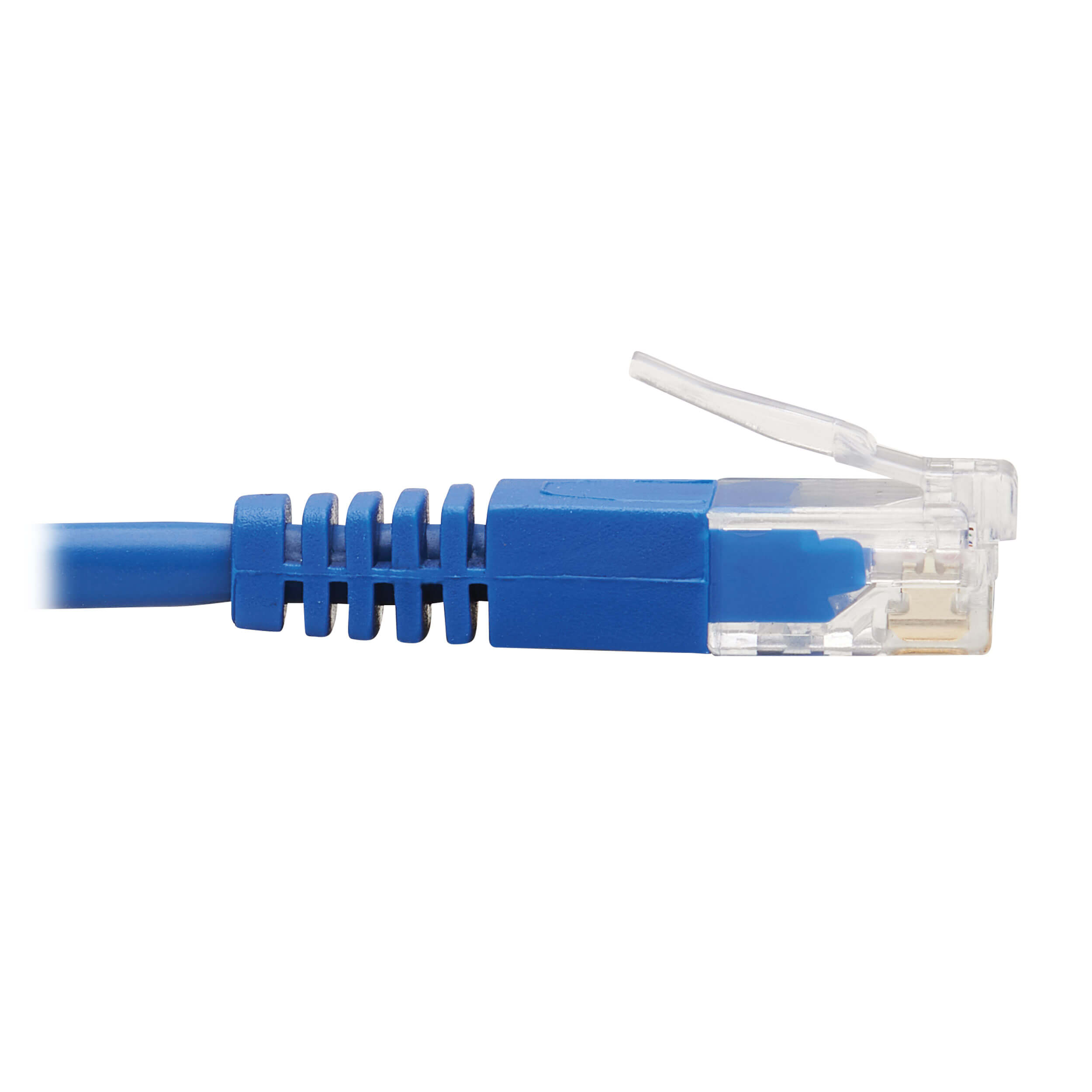 Right Angle Cat6 Gigabit Molded Slim UTP Cable (RJ45 Right