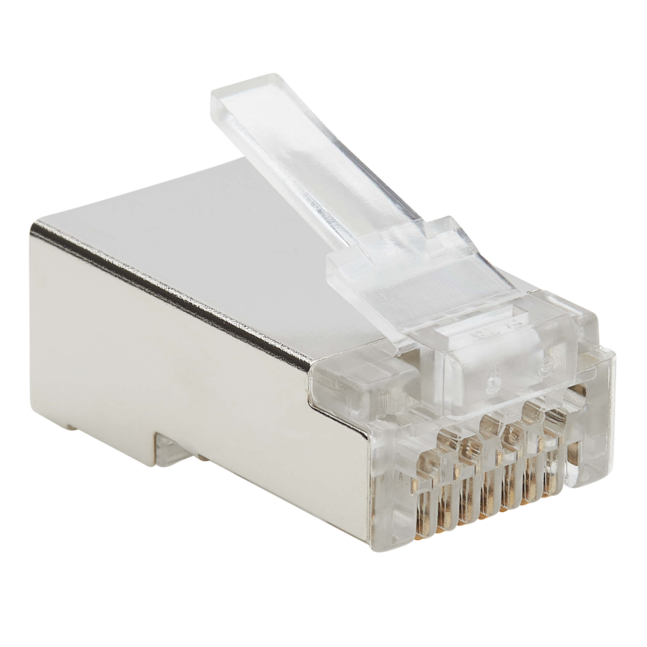 RJ45 Pass-Through FTP Modular Plugs, Cat6, 50 Pack | Eaton