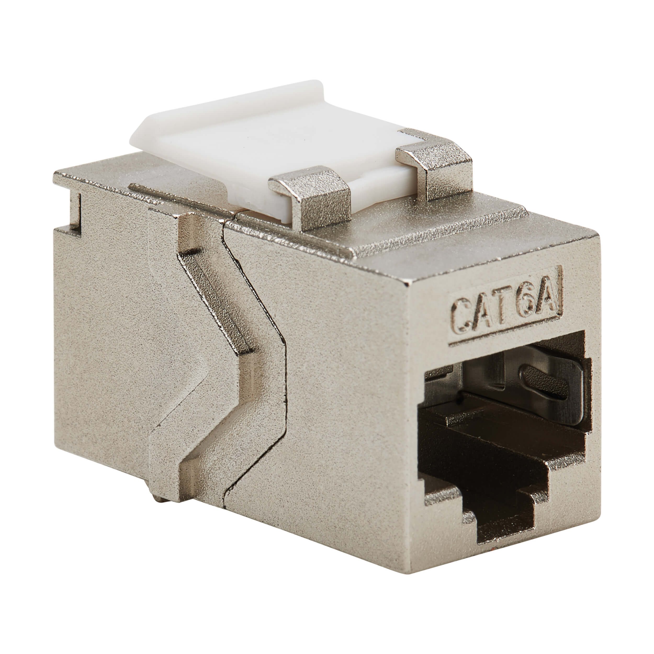 Cat6a Straight-Through Modular Shielded Snap-In Coupler, RJ45 F/F | Eaton