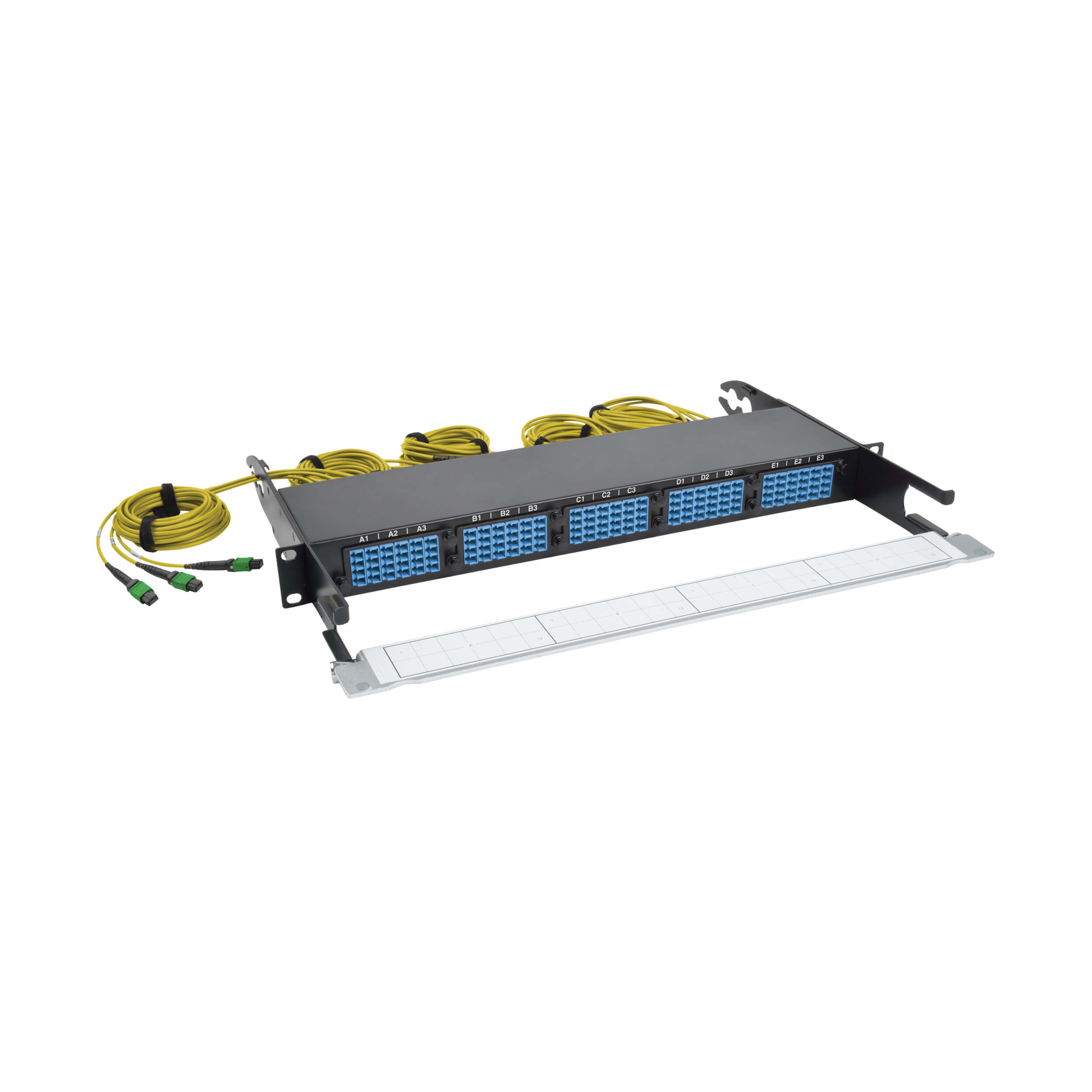 Fiber Breakout Patch Panel, LC Duplex, Singlemode, 1U | Eaton