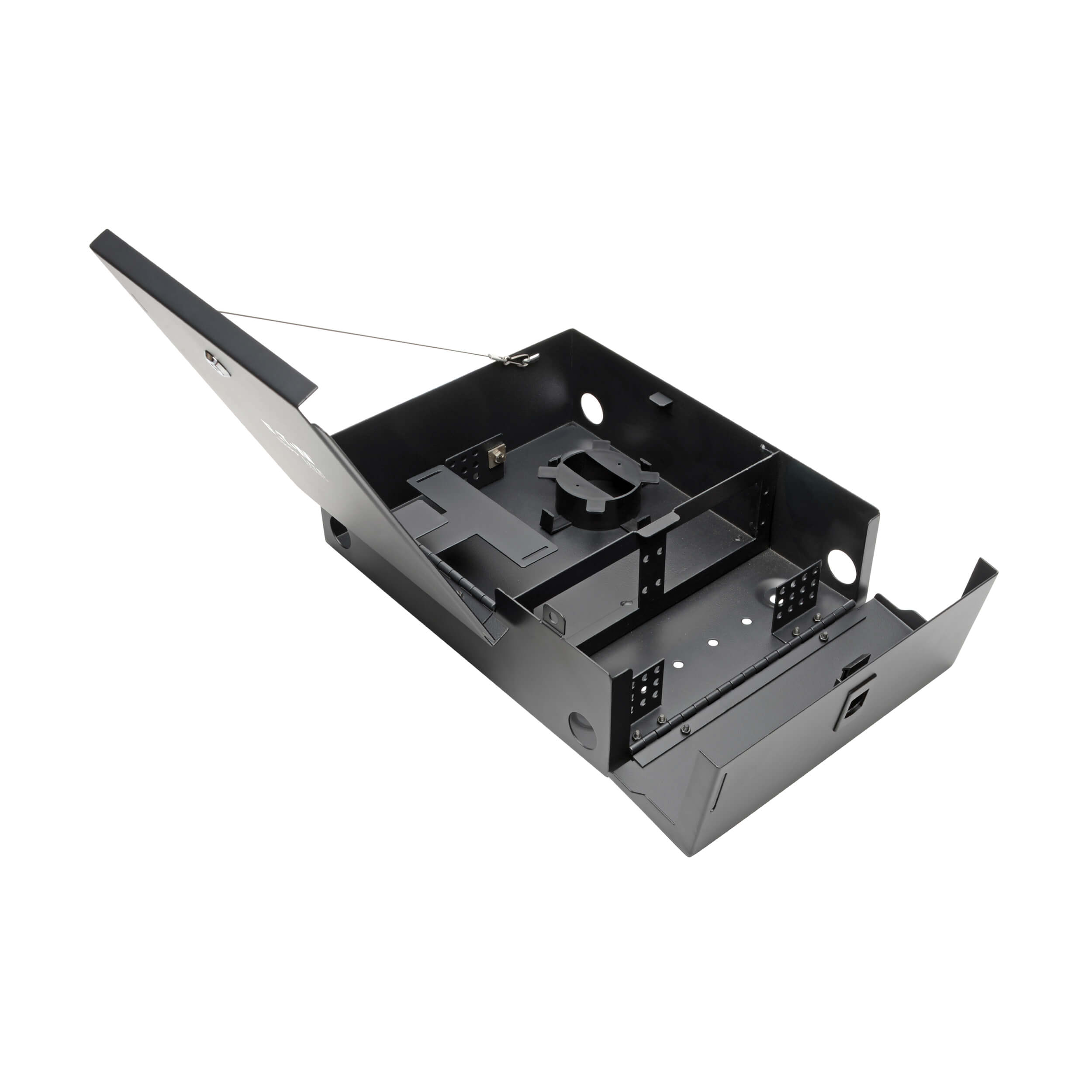 Wall-Mount Fiber Optic Distribution Enclosure, 4-Panel Capacity | Eaton