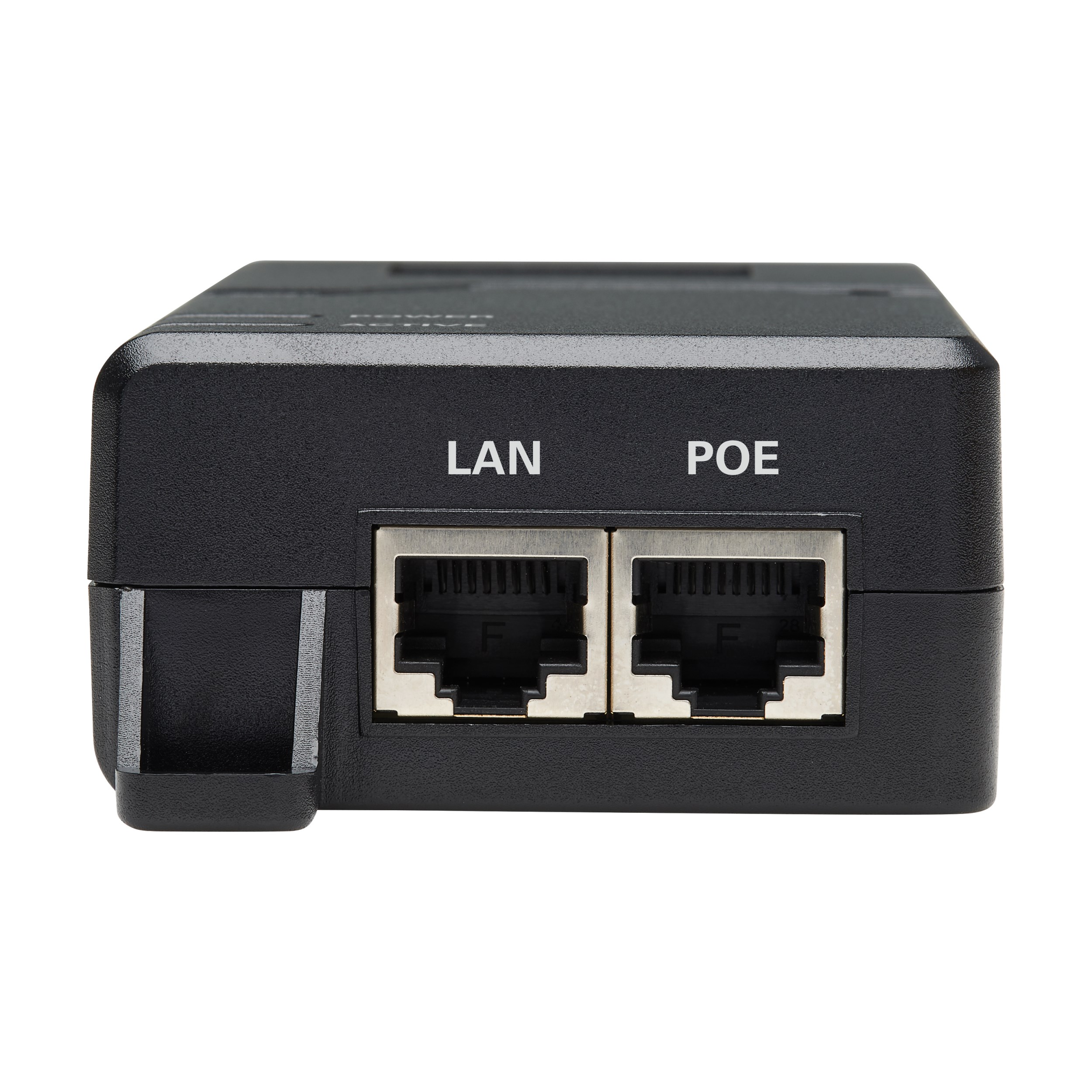 Gigabit PoE+ Midspan Active Injector, 30W, 1 Port, UK/Shuko Power Cords ...