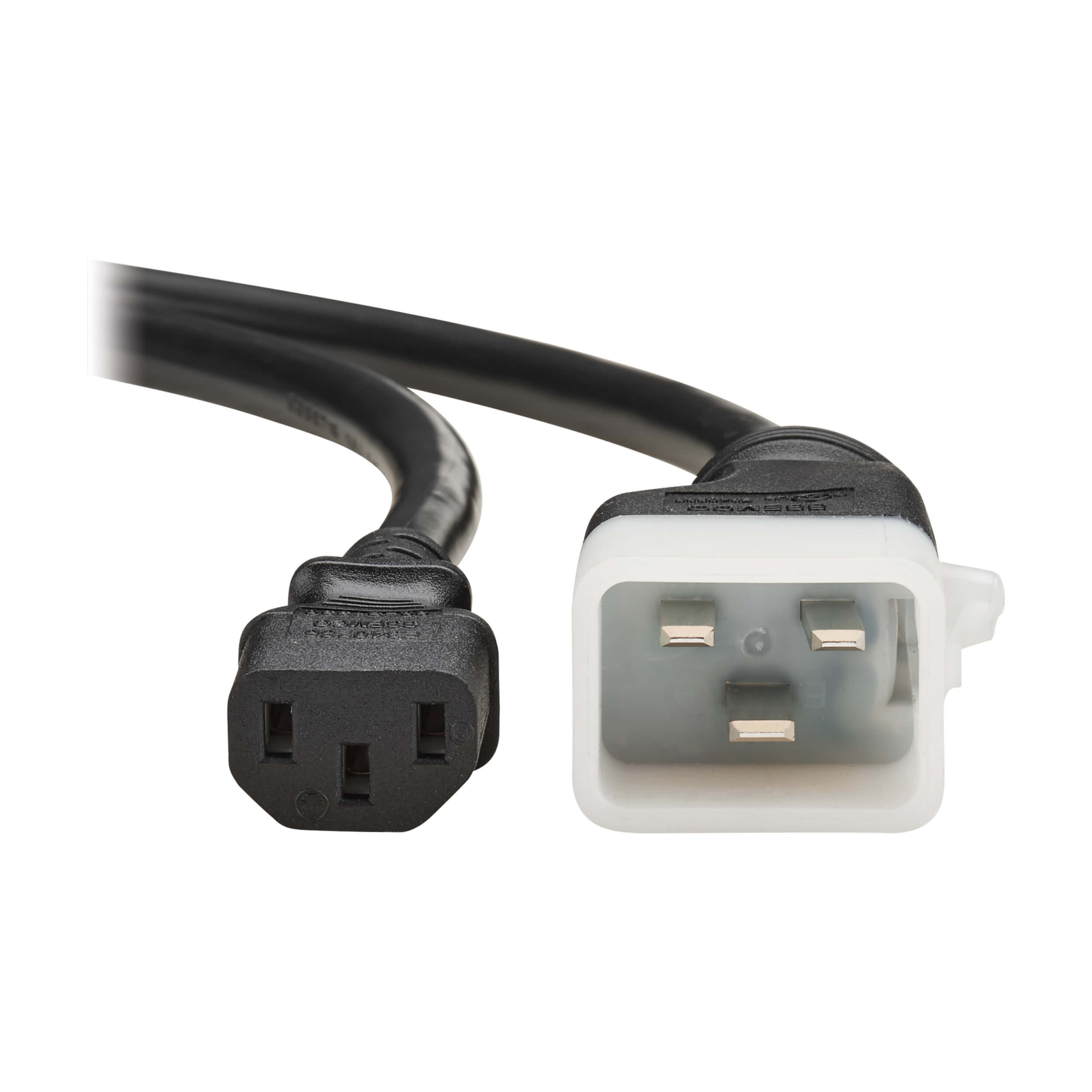 P-Lock Lite C20 to C13 PDU Power Cord, 4 ft, Black | Eaton