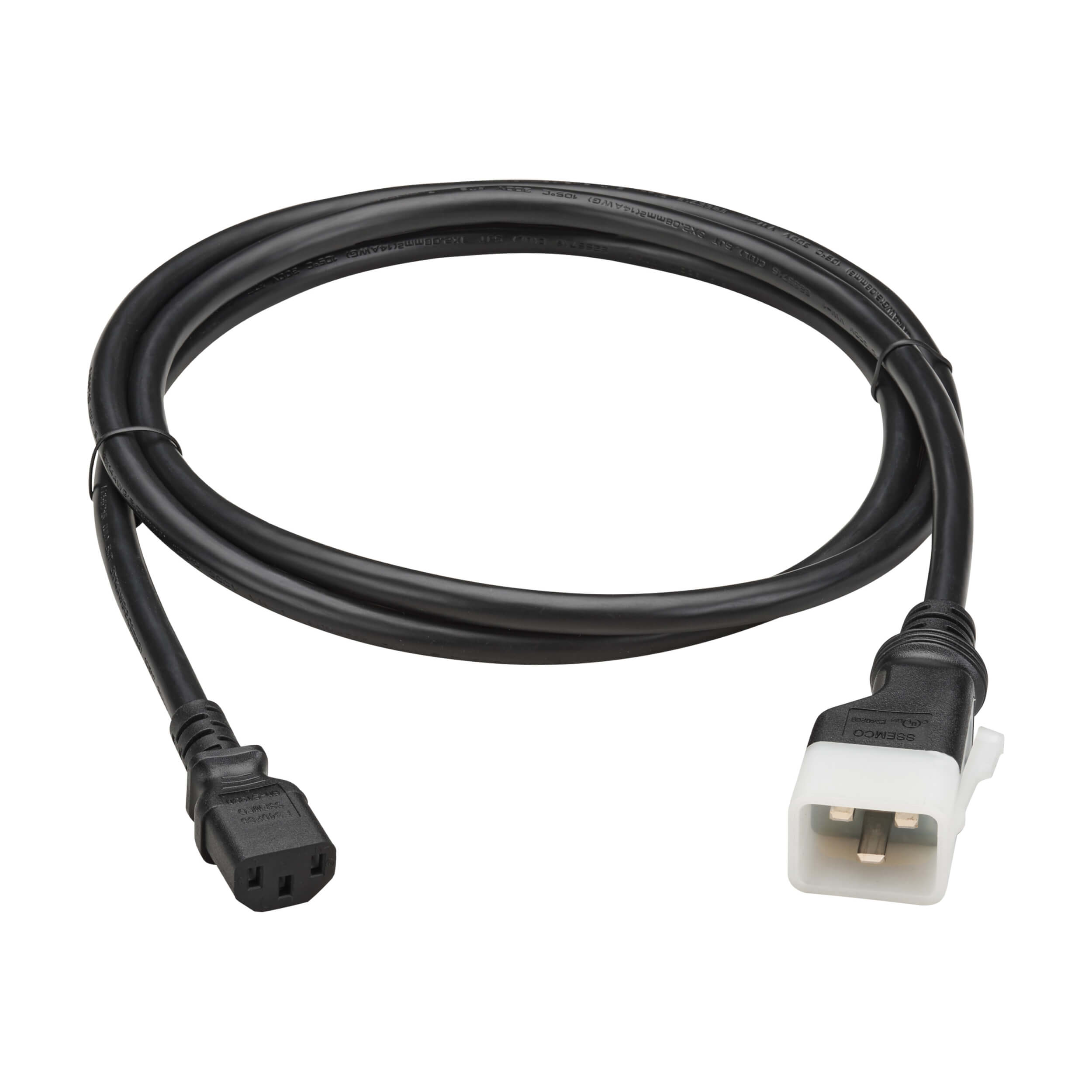 P-Lock Lite C20 to C13 PDU Power Cord, 6 ft, Black | Eaton