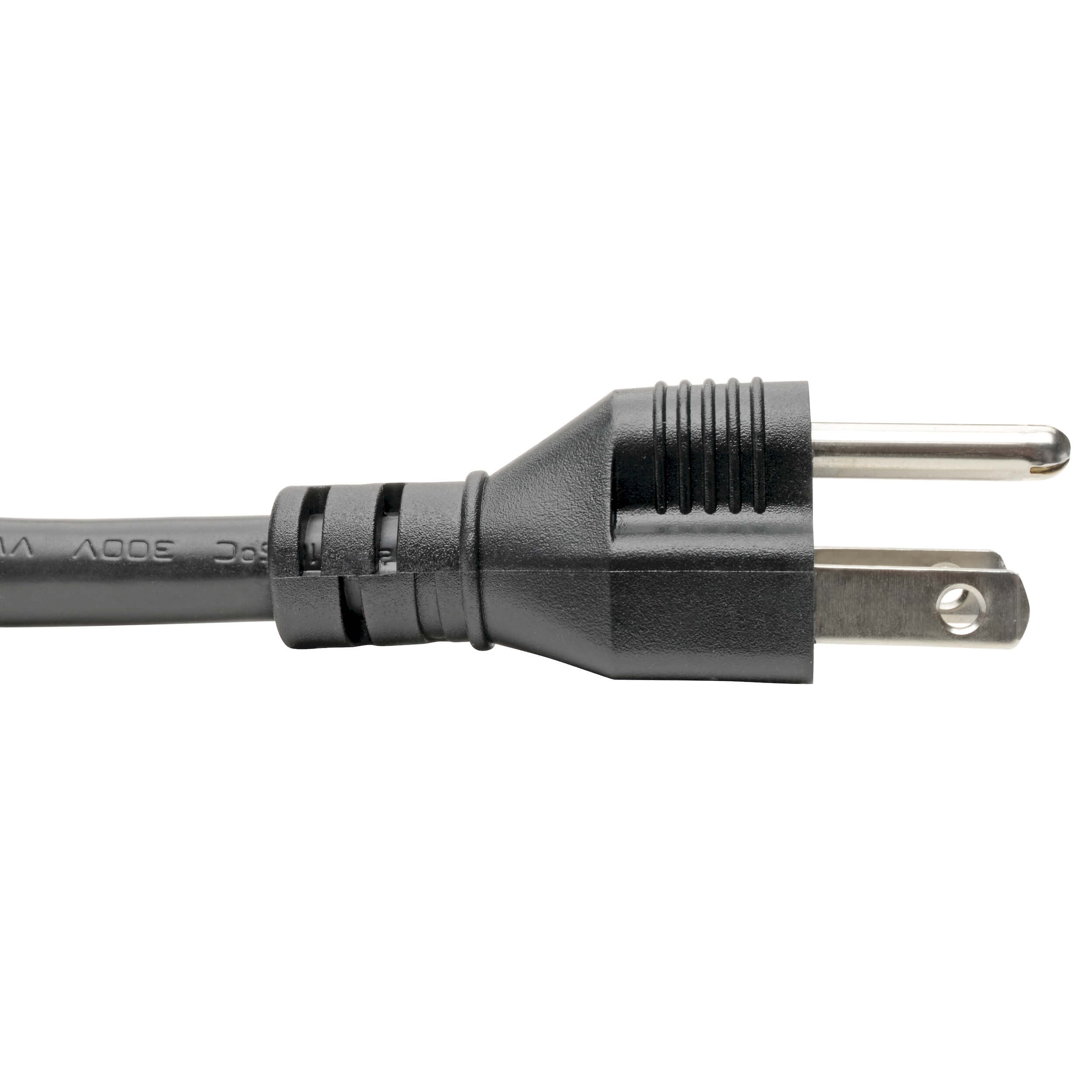 Computer Power Cord, C19 to 5 15P, Heavy Duty, 10 ft, Black | Eaton