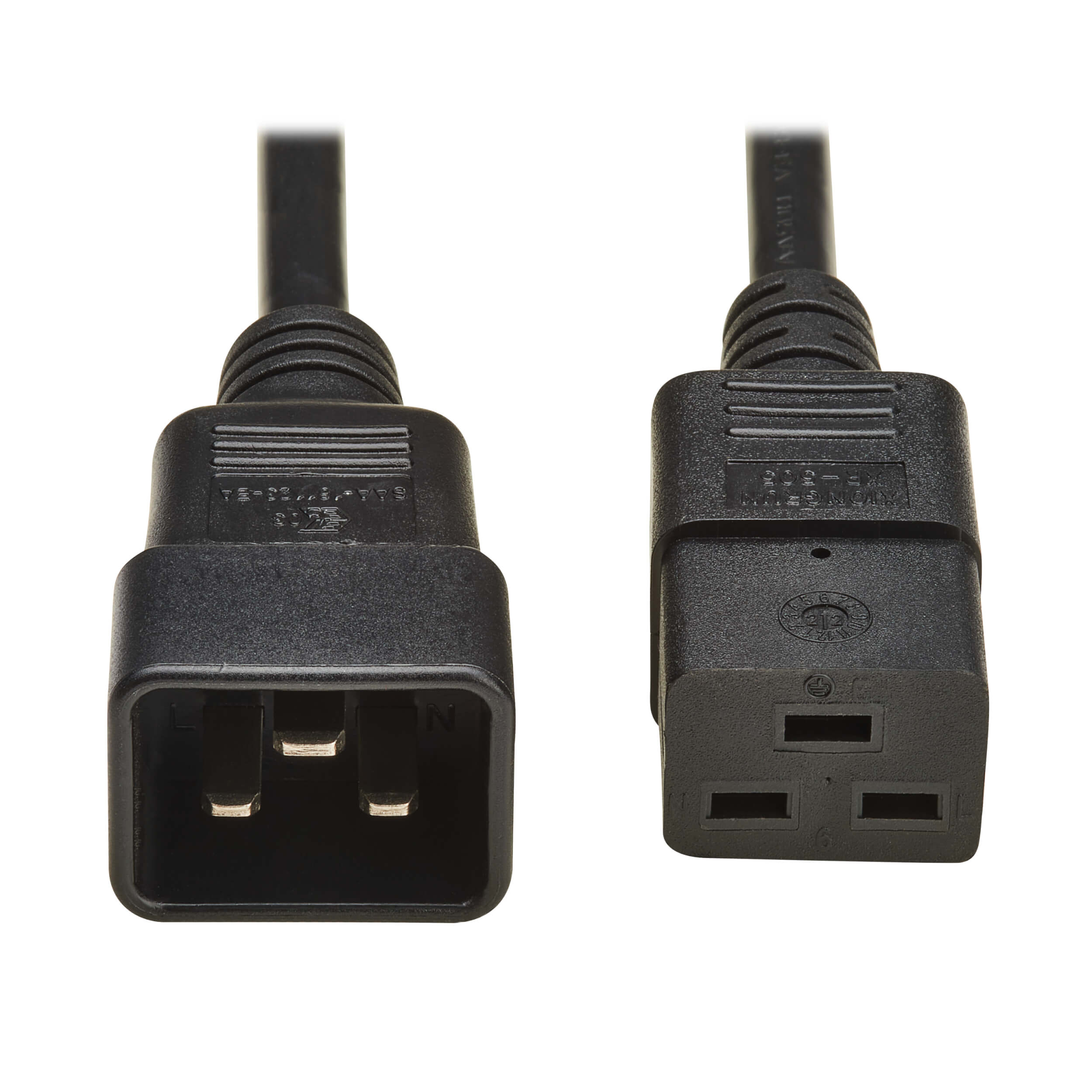 C19 to C20 Power Cable Extension Cord, 16A, 2M | Eaton