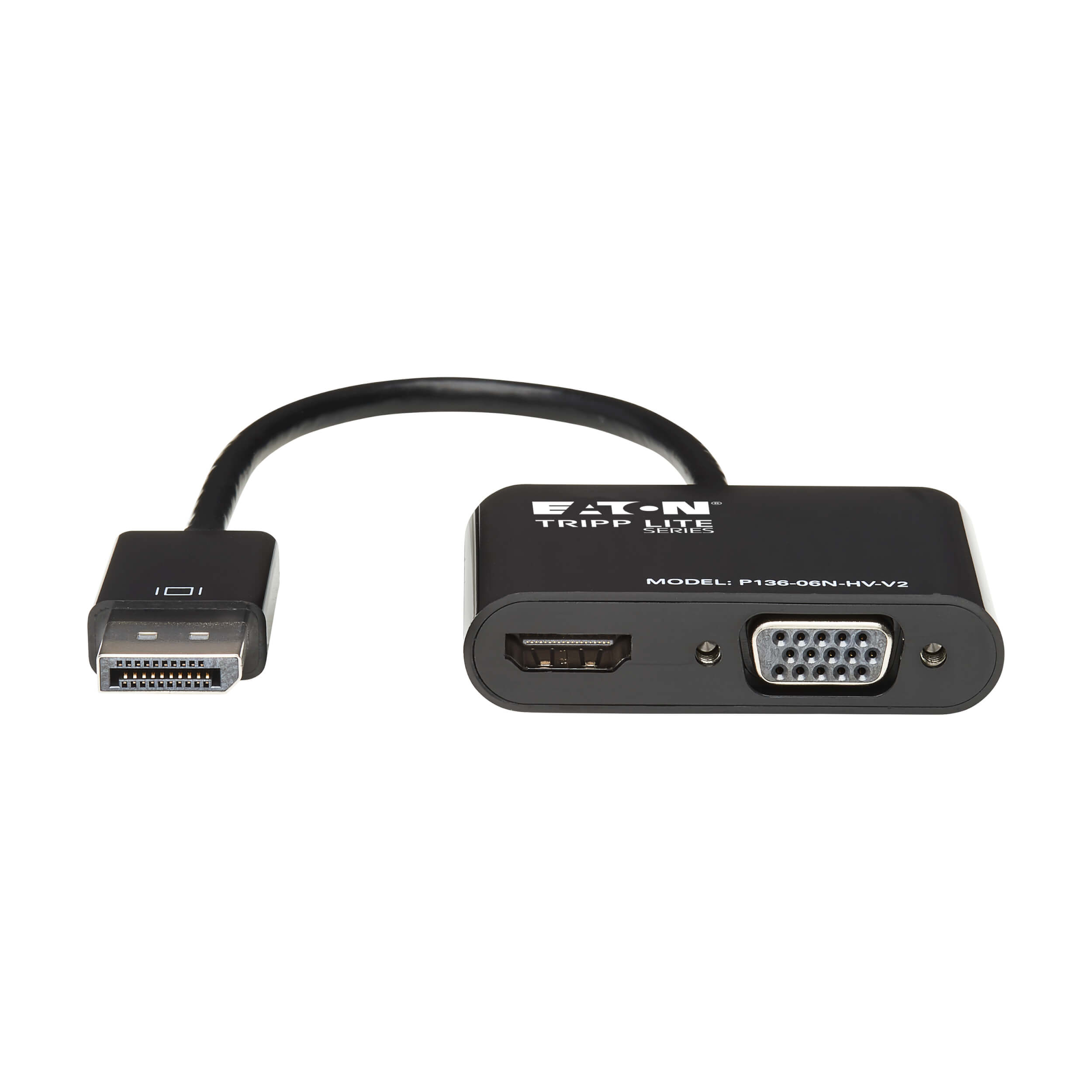 DisplayPort to VGA HDMI All-in-One Converter Adapter | Eaton