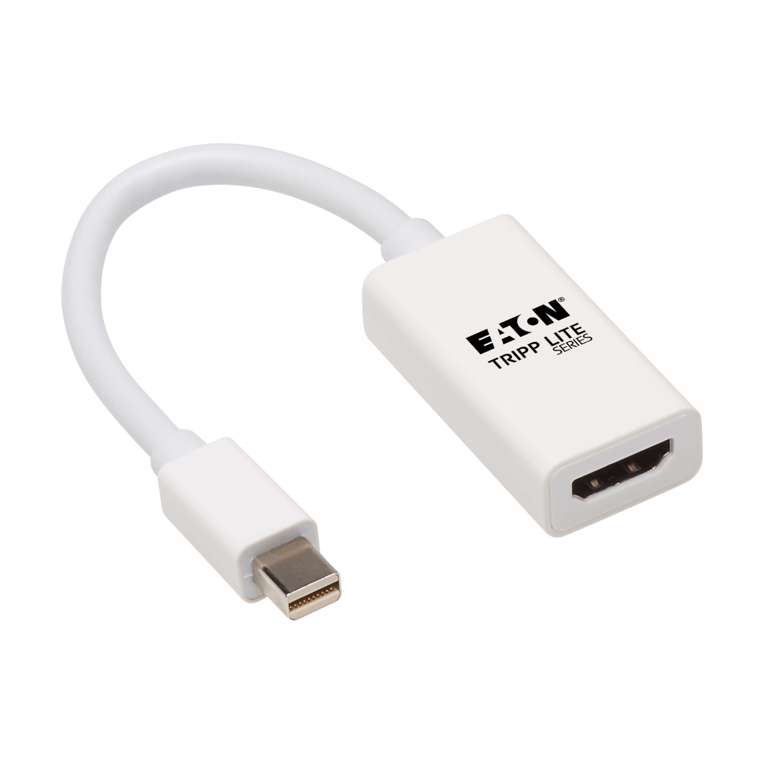 Mini DisplayPort to HDMI 4K 60Hz Adapter with HDR, DP 1.2, 6in. Eaton