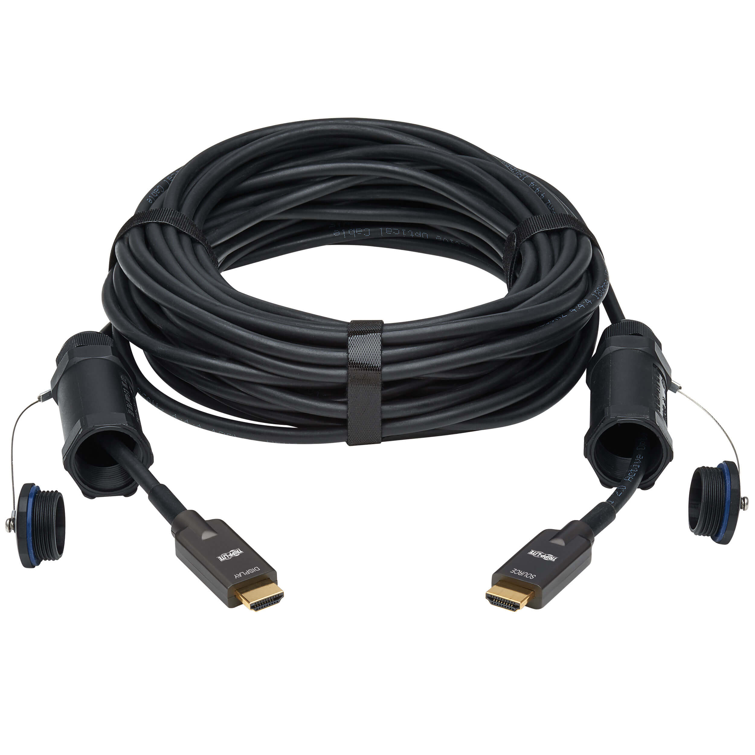 Armored HDMI Active Optical Cable (AOC) 4k @ 60Hz 18 Gbps HDR IP68 ...