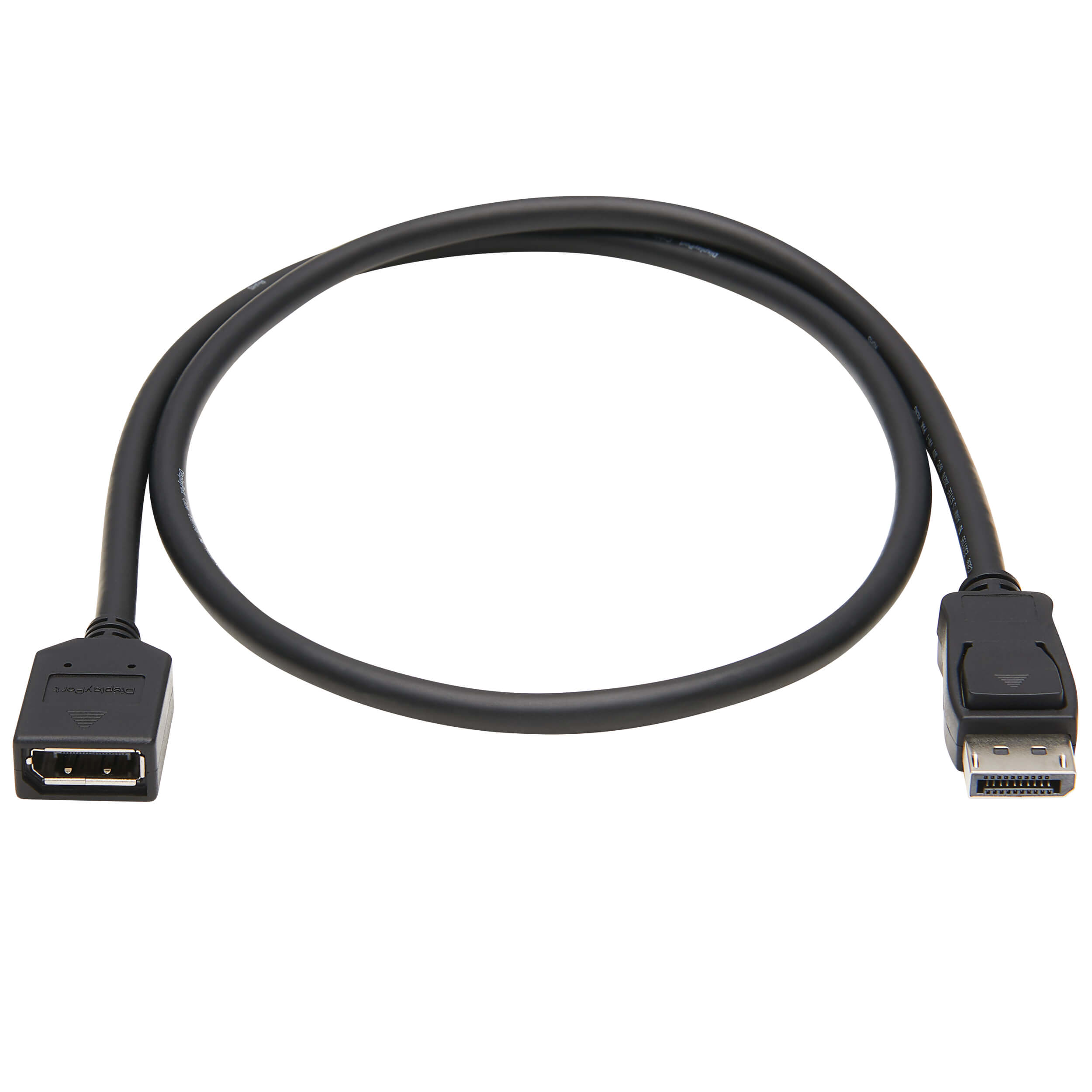 DisplayPort Extension Cable, Latch, 4K 60Hz HDCP 2.2, 3-ft. | Eaton