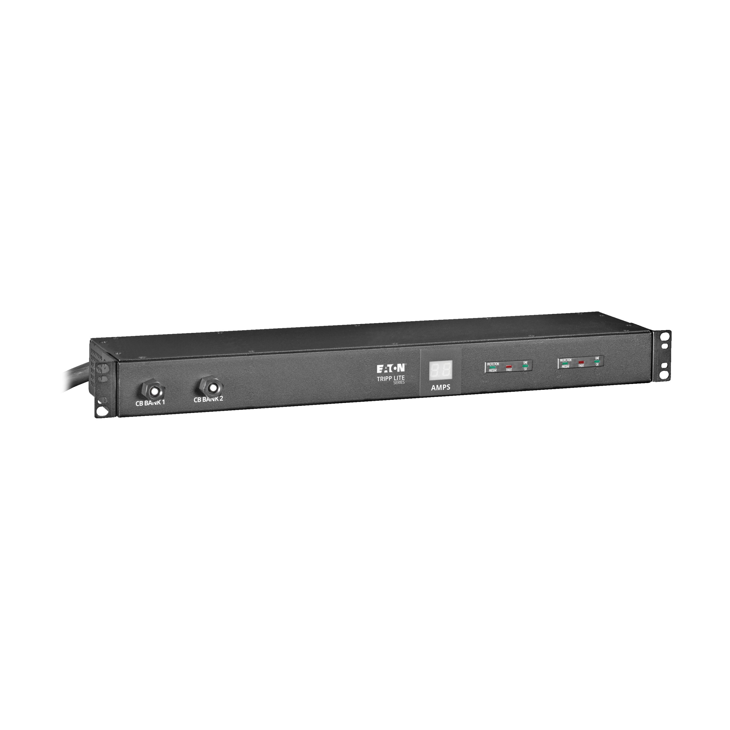 Single-Phase Metered PDU 120V, 12 5-20R Outlets, 15-ft Cord, Rack-Mount ...