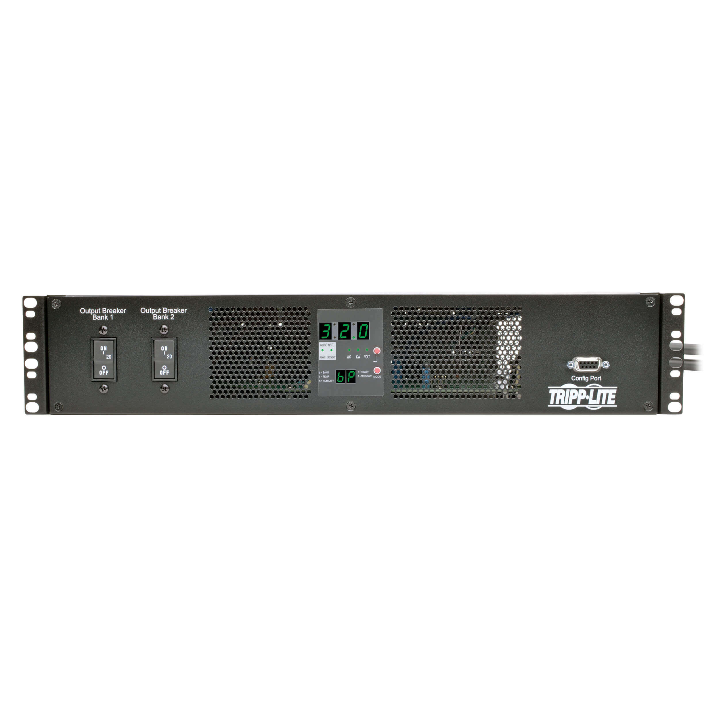 7.7kW Metered ATS PDU, 200-240V, 2 IEC309, 16 C13, 2 C19 | Eaton