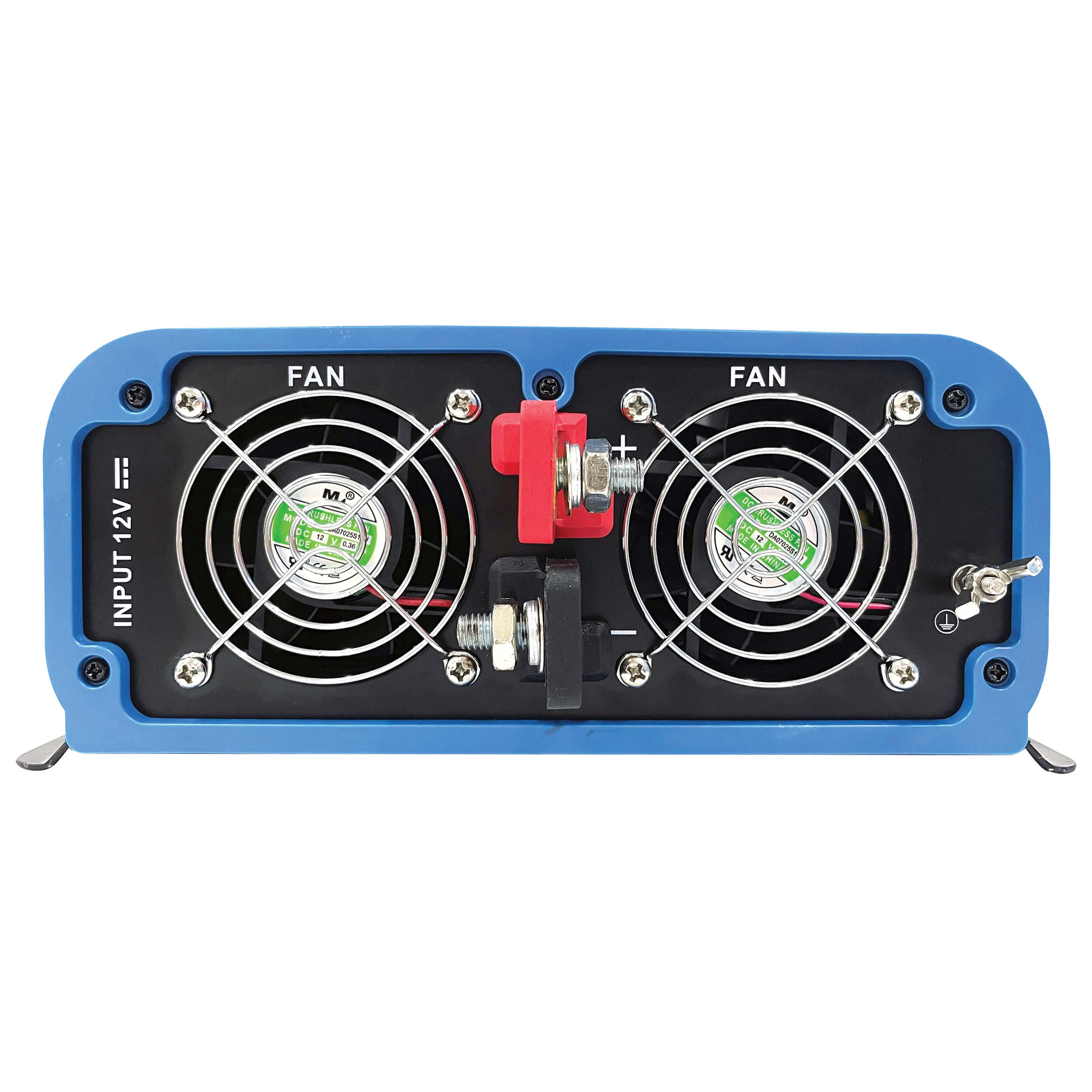 3000W Heavy-Duty Compact Power Inverter, 4x AC, USB Charging, Remote ...