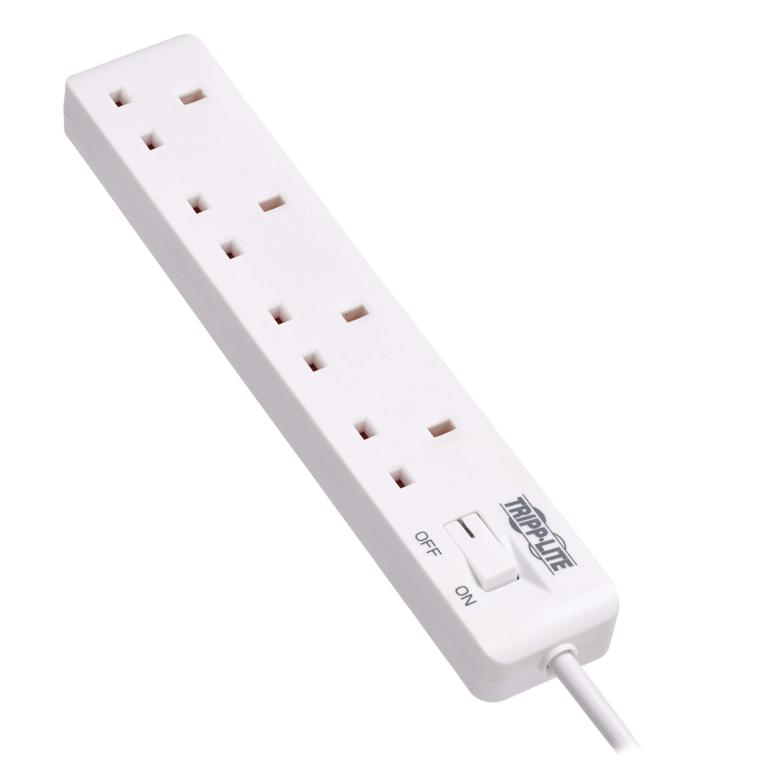 4Outlet Power Strip British BS1363A, 220250V AC, 13A, 1.8 M Cord Eaton