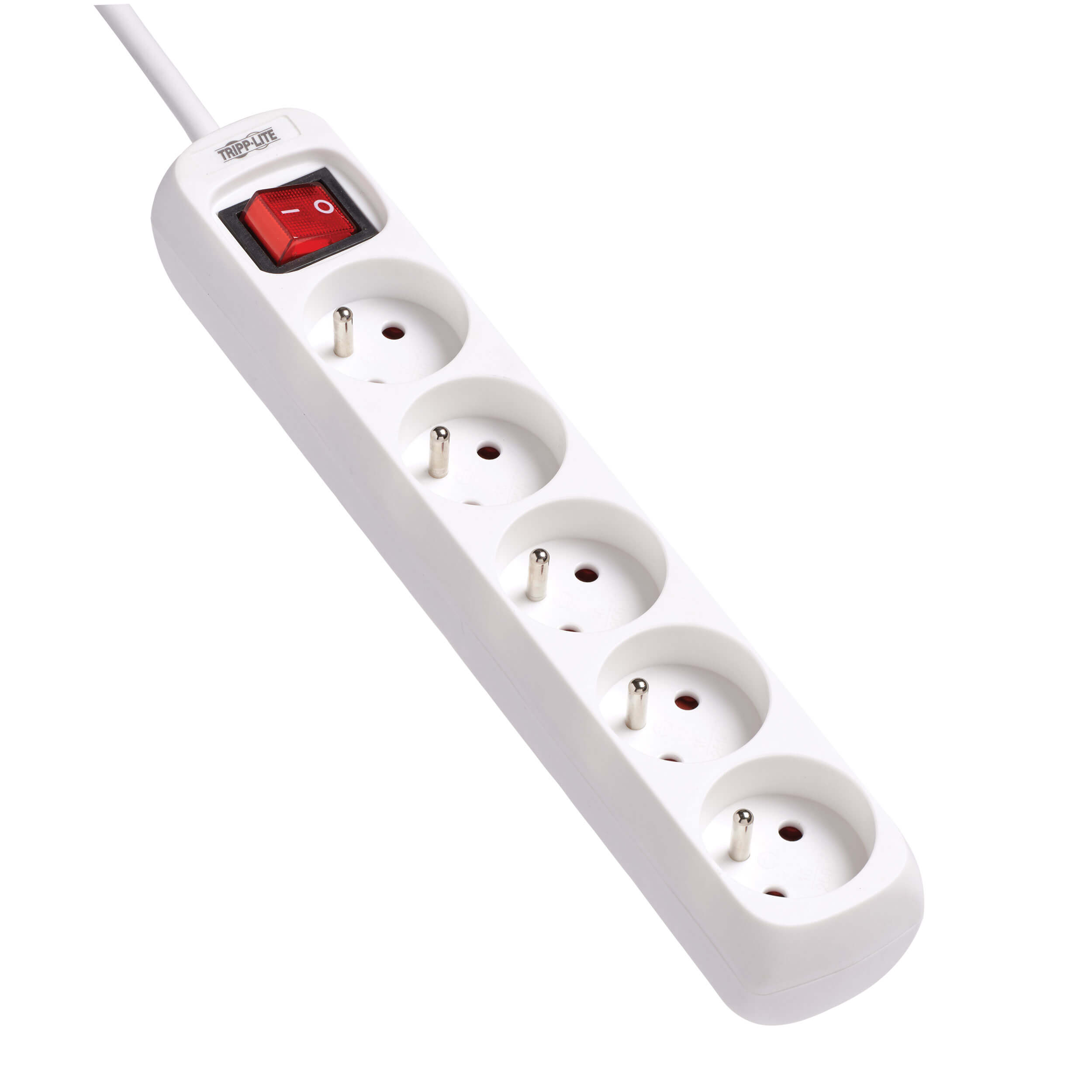 5-Outlet Power Strip - French Type E Outlets, 220-250V AC | Eaton