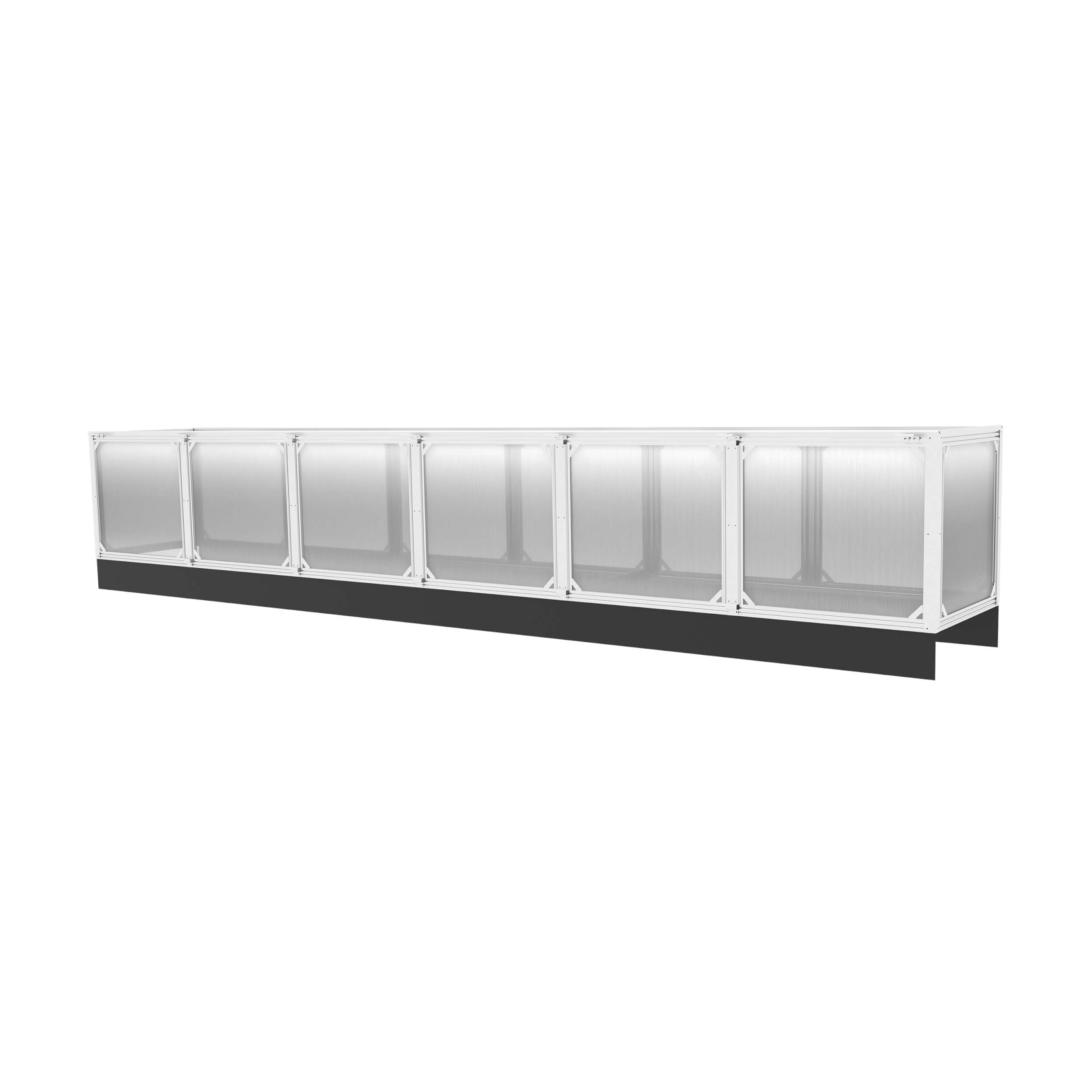 24ft.l Rmap Rapid Aisle Containment System Kit, 42in H, 42in W, 24ft L | Eaton