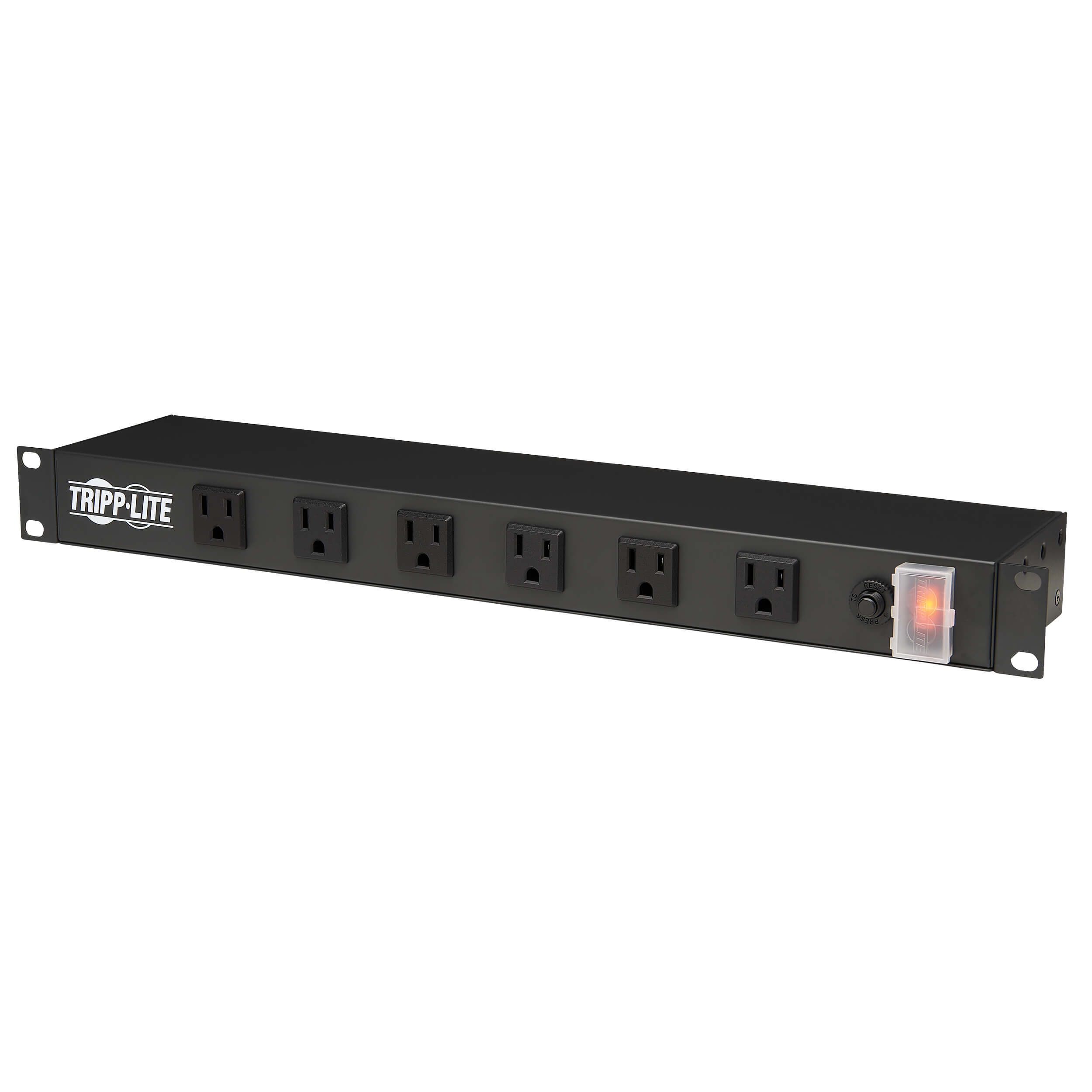 Rack Mount Power Strip, 1U, 120V, 12 x 515P Outlets, 15ft. Cord Eaton