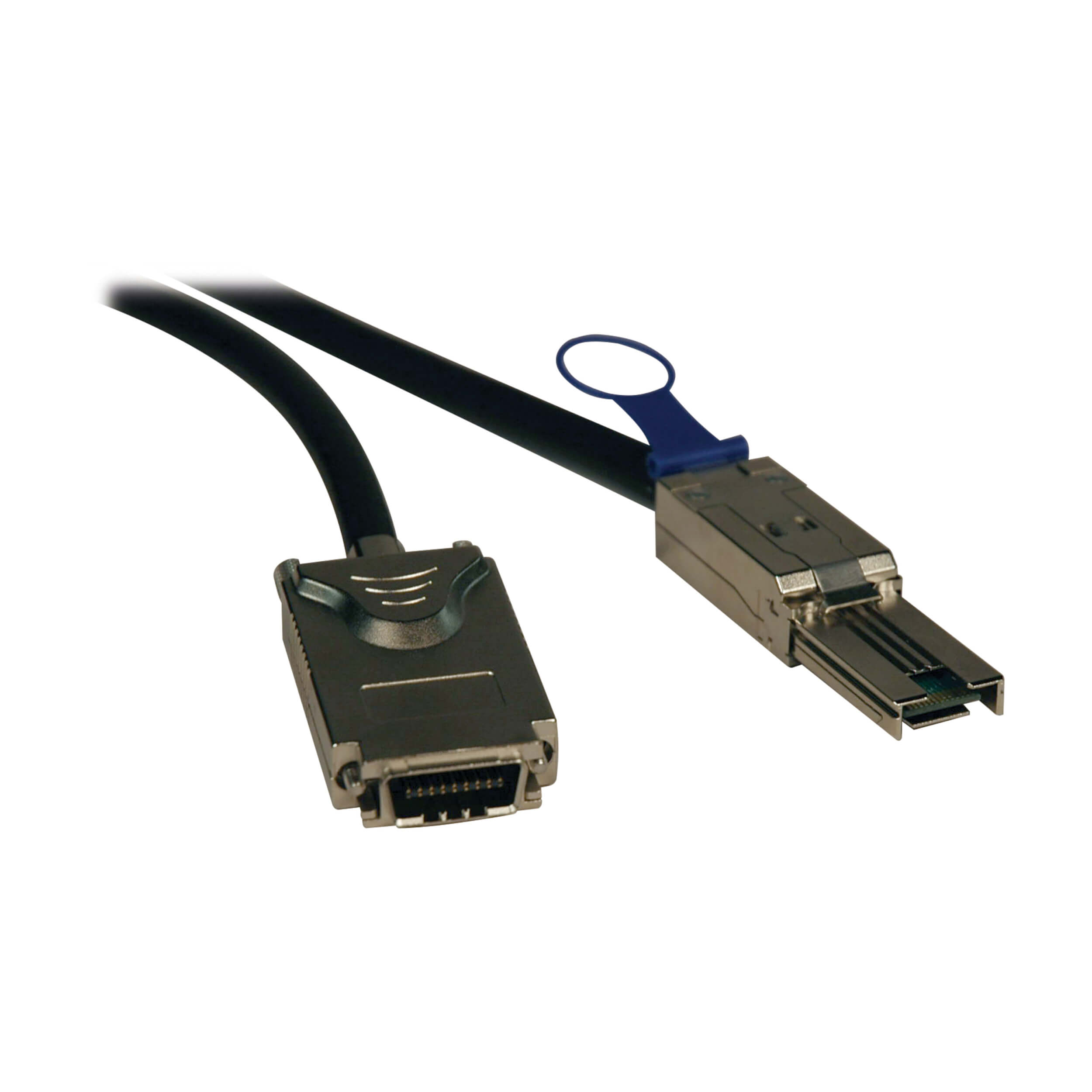 External SAS Cable, 4 Lane miniSAS (SFF8088) to 4xInfiniband (SFF8470), 3M (9.84 ft.) Eaton