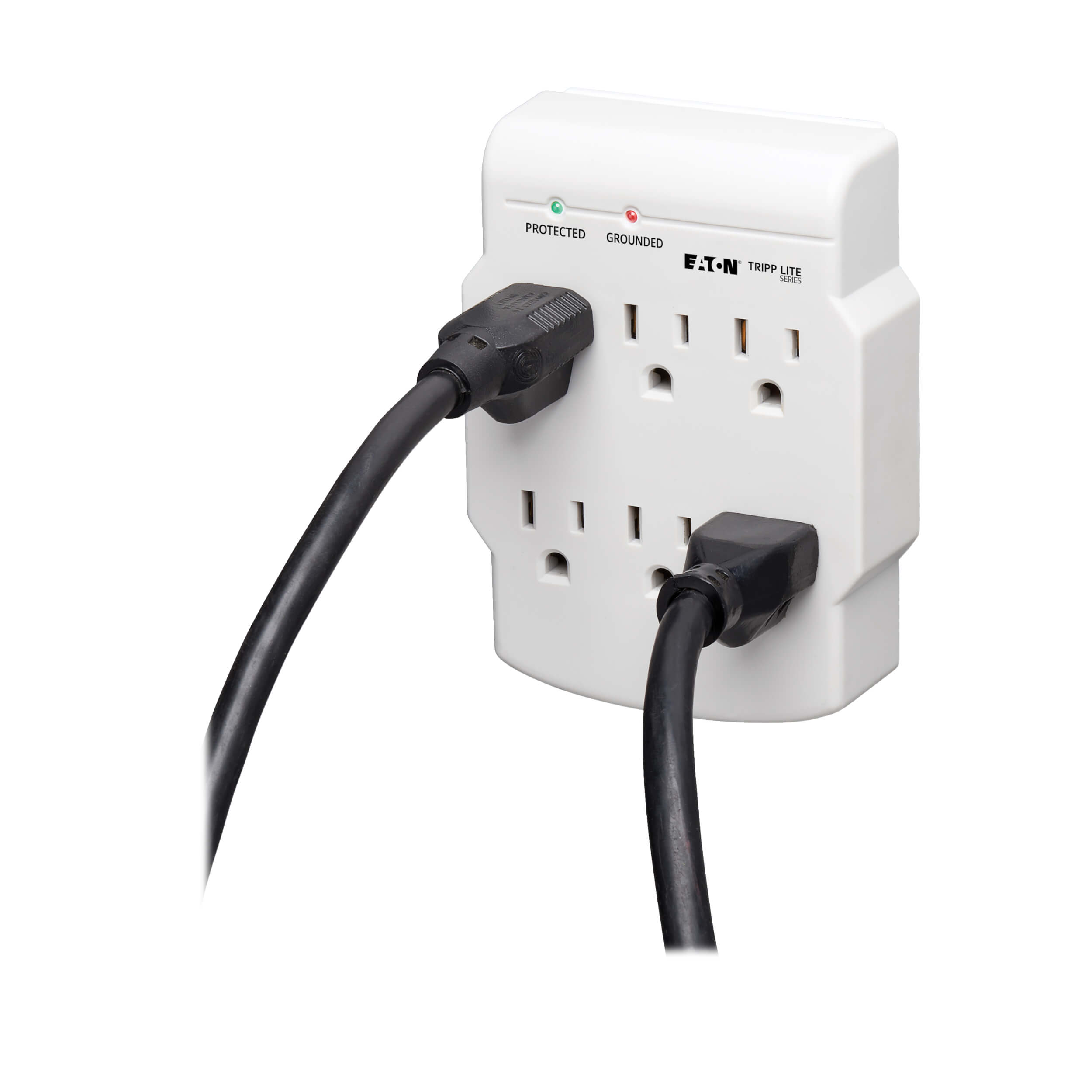 Surge Protector, Direct Plug In, 6 Outlet, 540 Joules Eaton